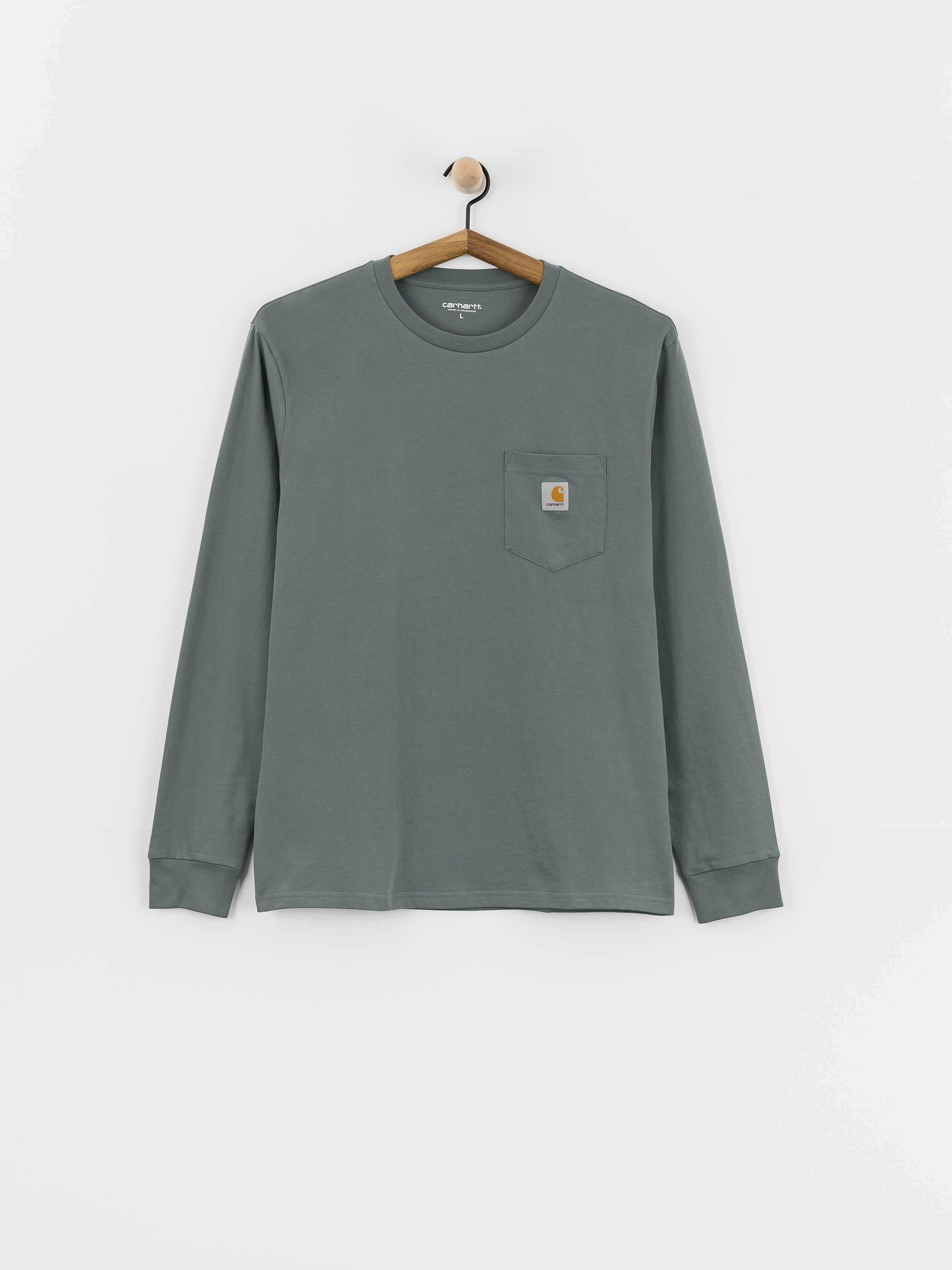 Triko Carhartt WIP Pocket (velvet green)