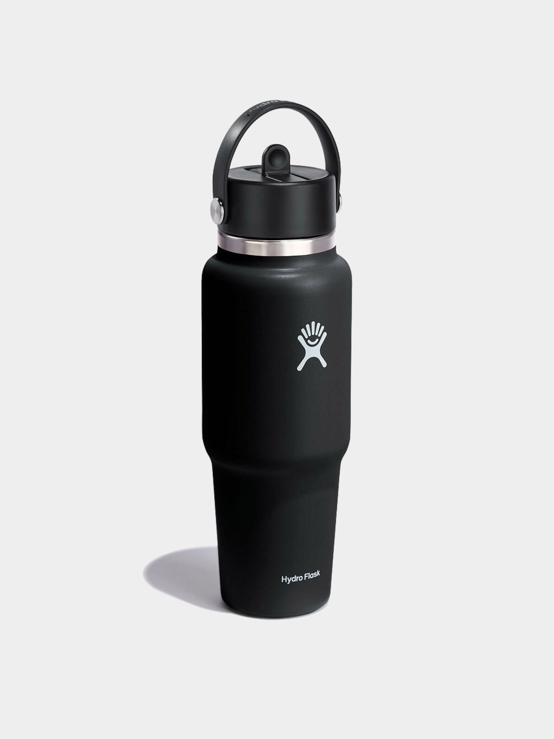 Fľaša Hydro Flask Wide Flex Straw Travel 946ml (black)