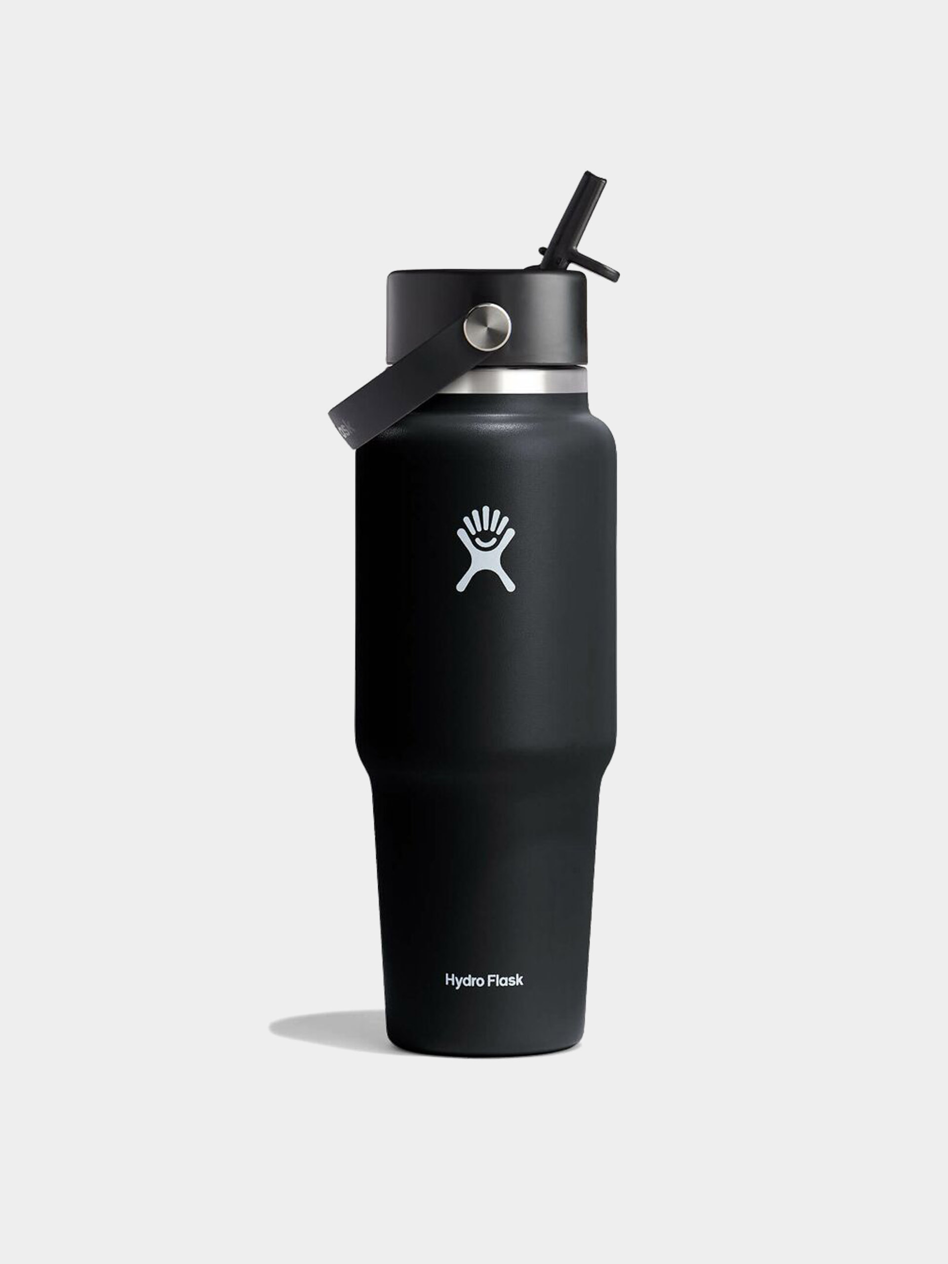 Fľaša Hydro Flask Wide Flex Straw Travel 946ml (black)