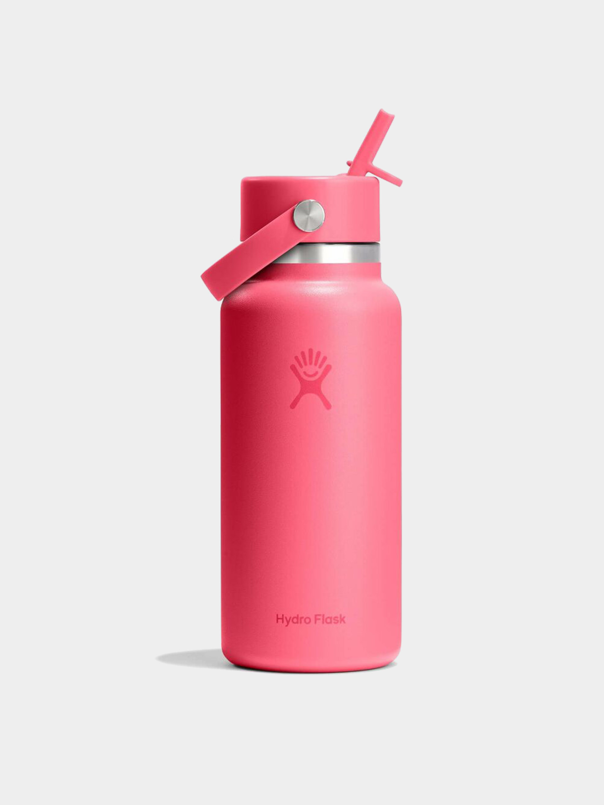 Fľaša Hydro Flask Wide Flex Straw Cap 946ml (popstar pink)