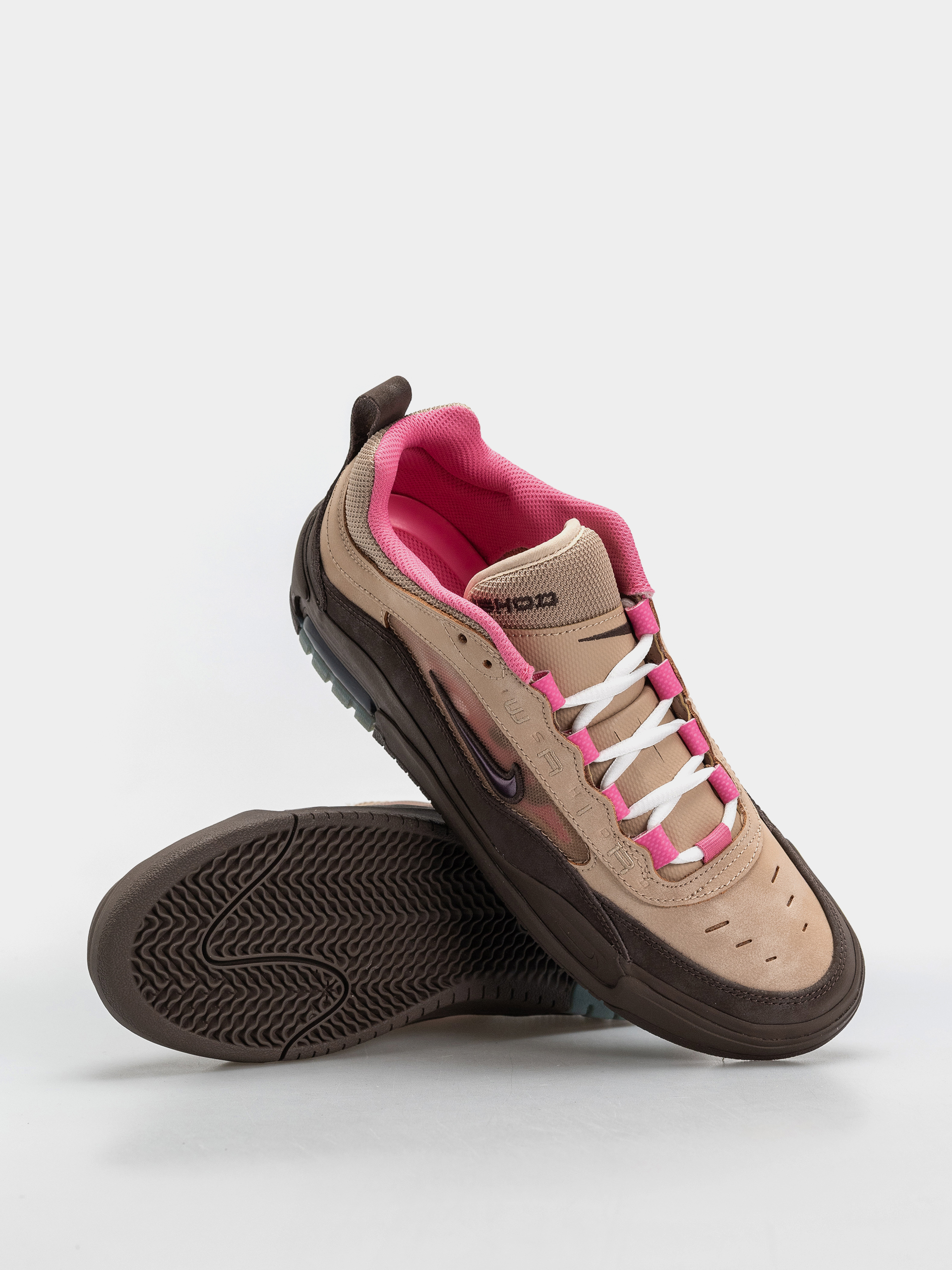Topánky Nike SB Air Max Ishod (hemp/baroque brown pinksicle)
