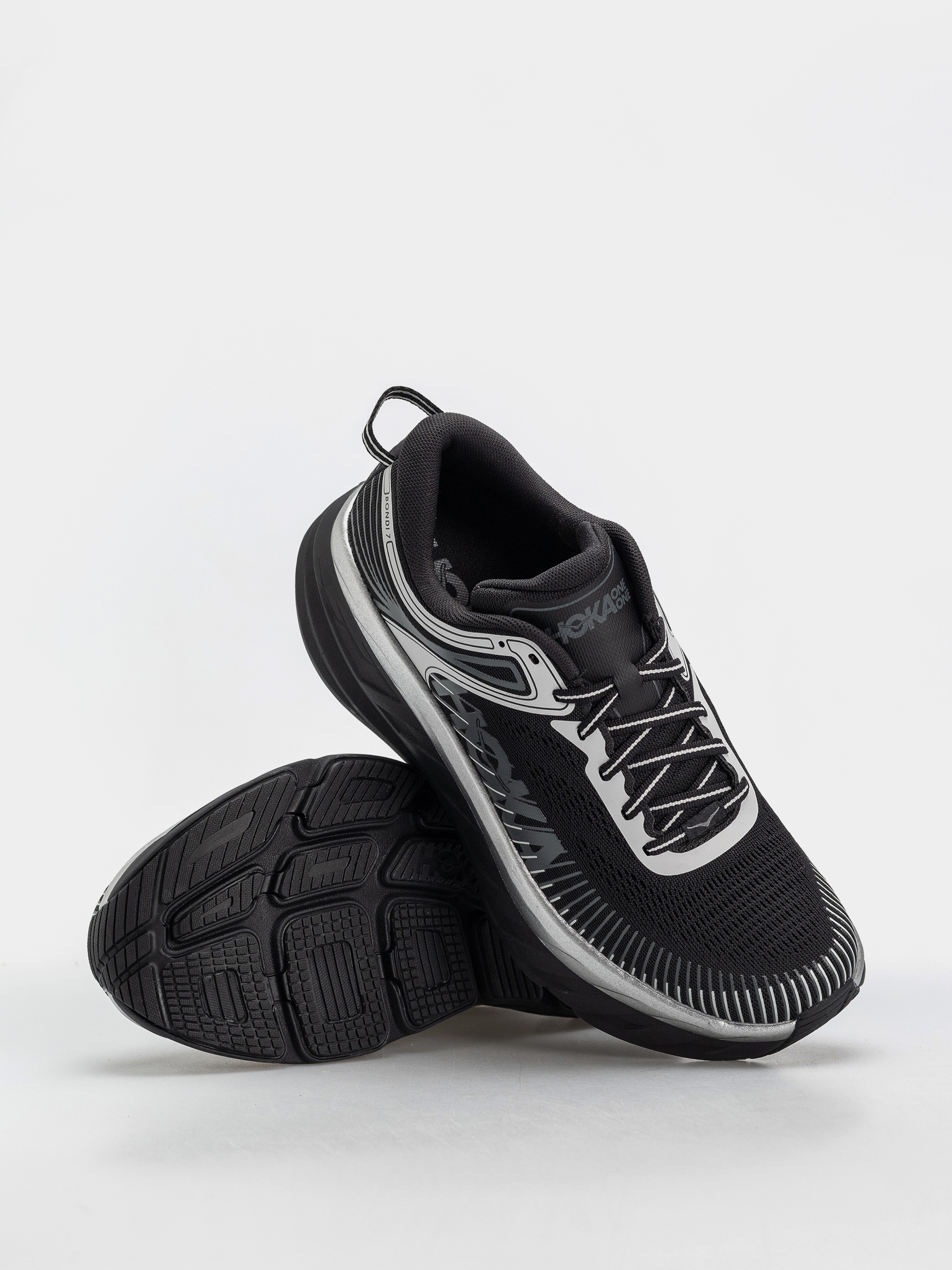 Topánky Hoka Bondi 7 (black/stardust)