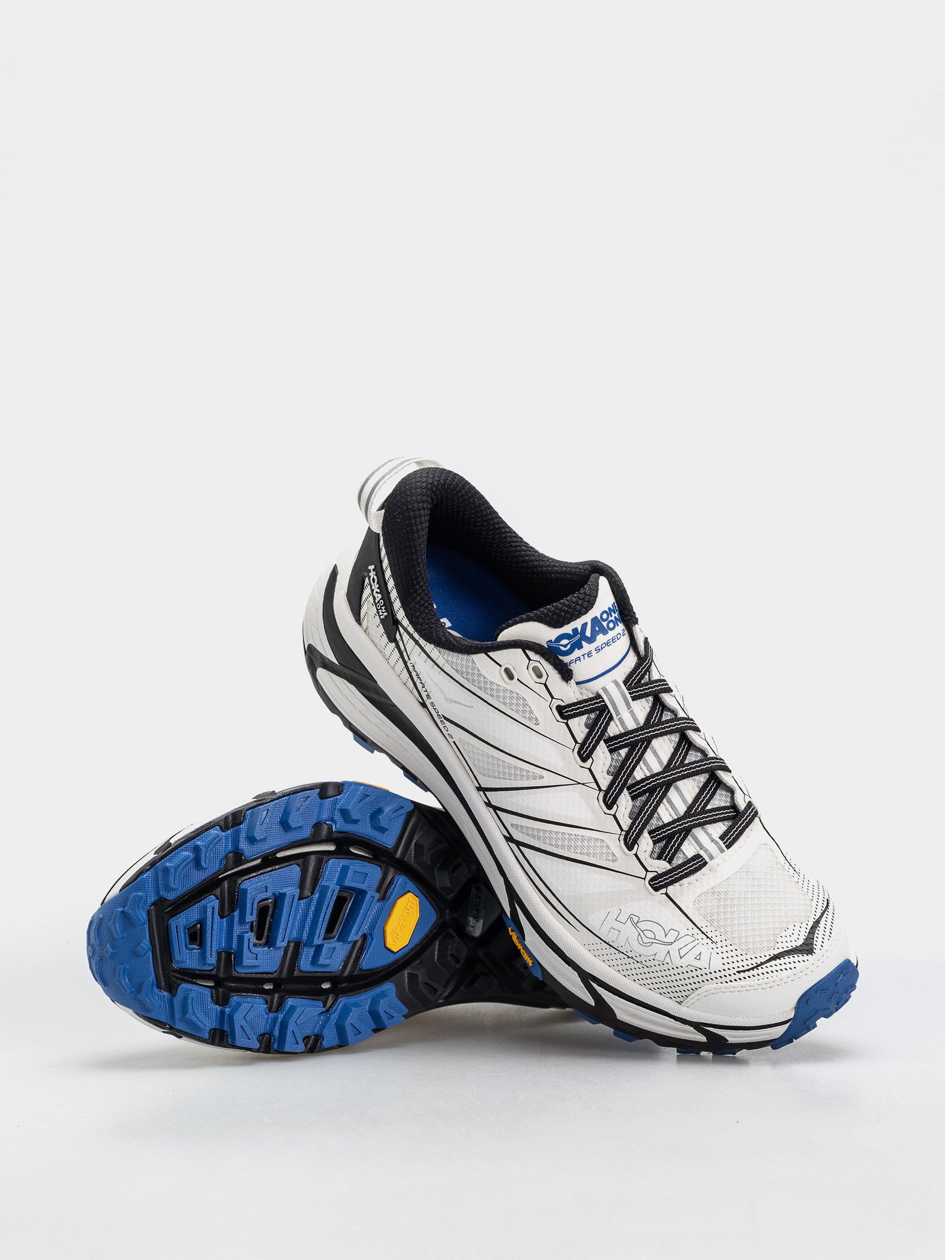 Topánky Hoka Mafate Speed 2 (white/cobalt blue)
