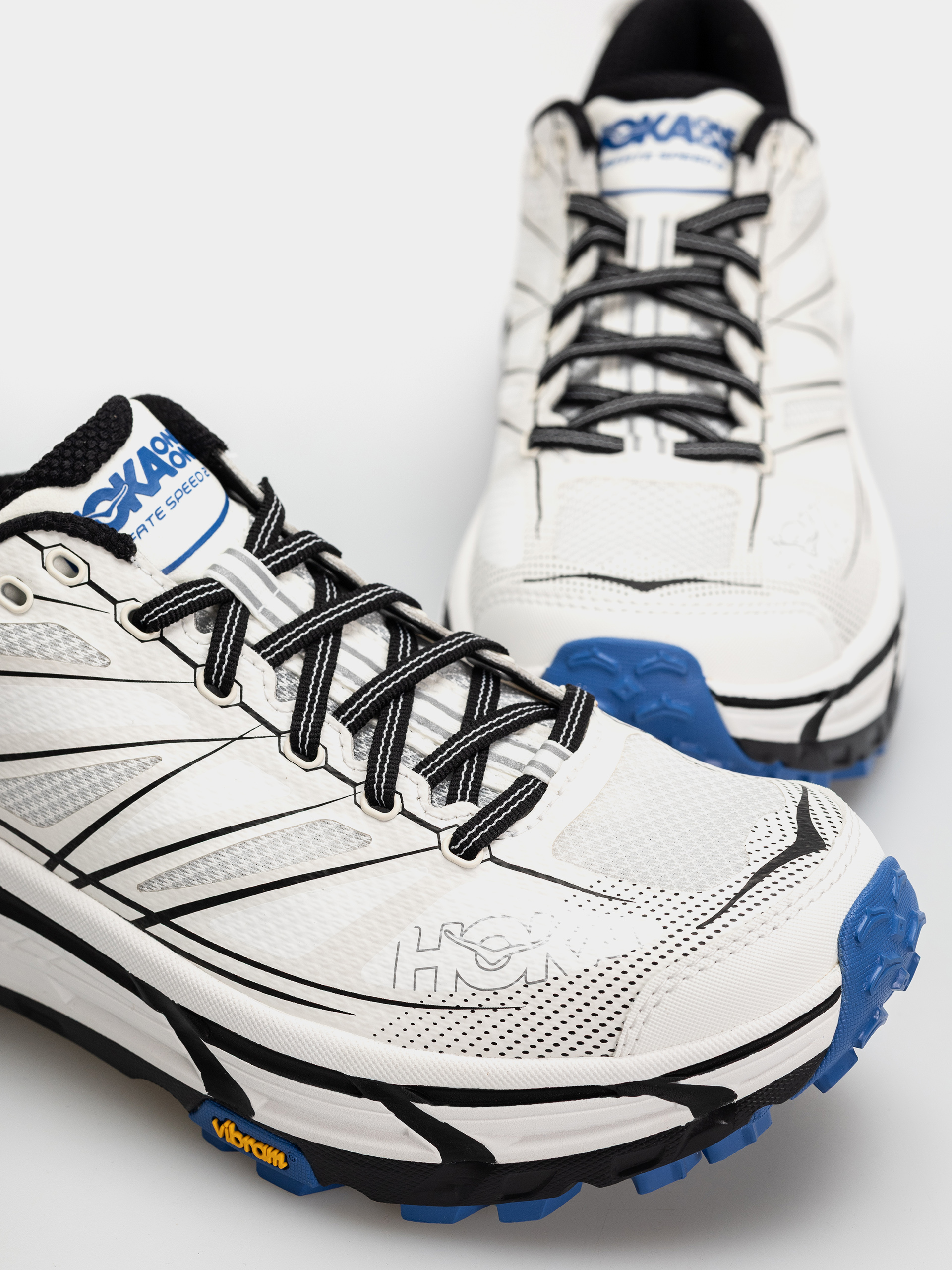 Topánky Hoka Mafate Speed 2 (white/cobalt blue)