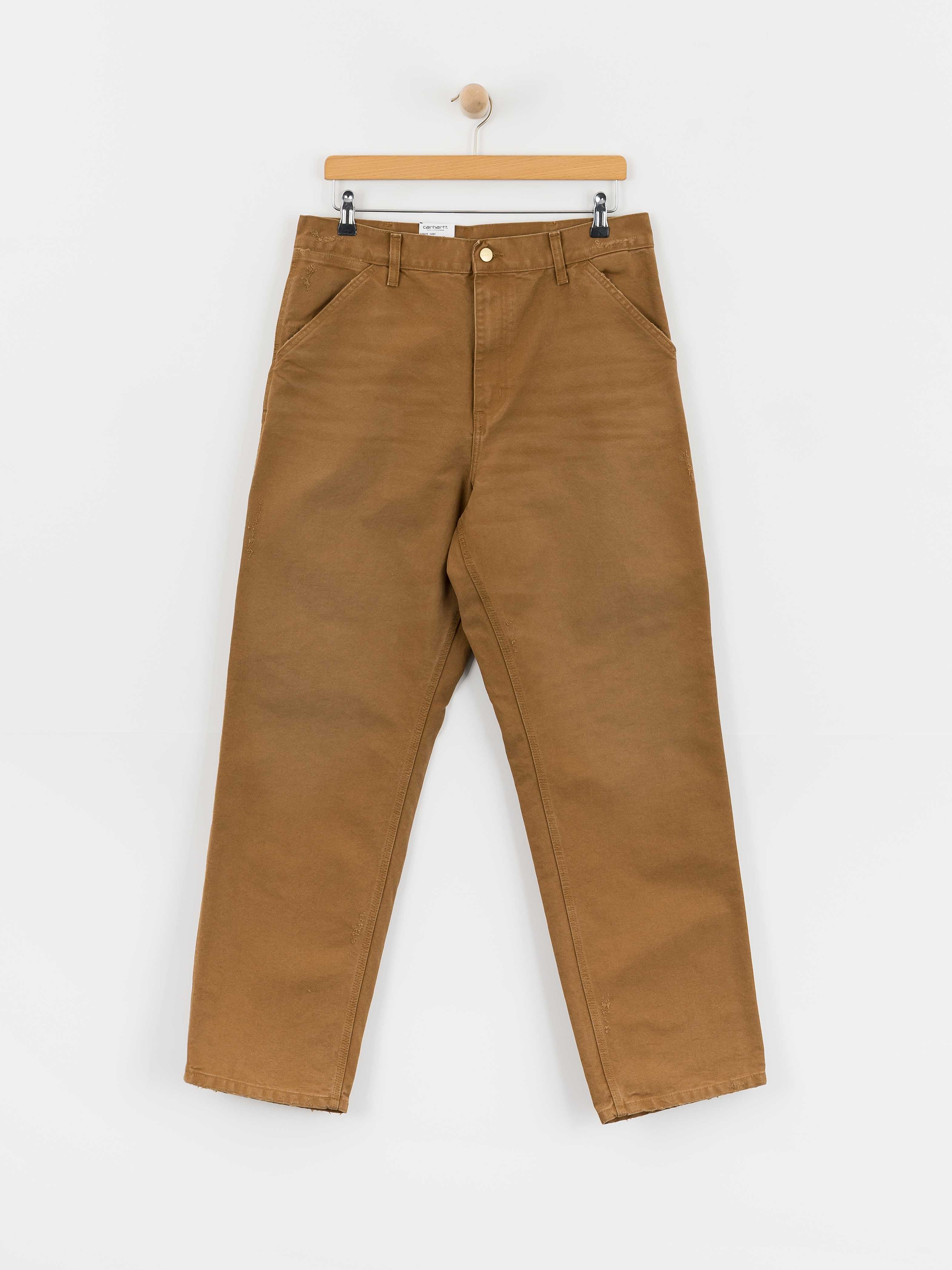 Nohavice Carhartt WIP Single Knee (hamilton brown)