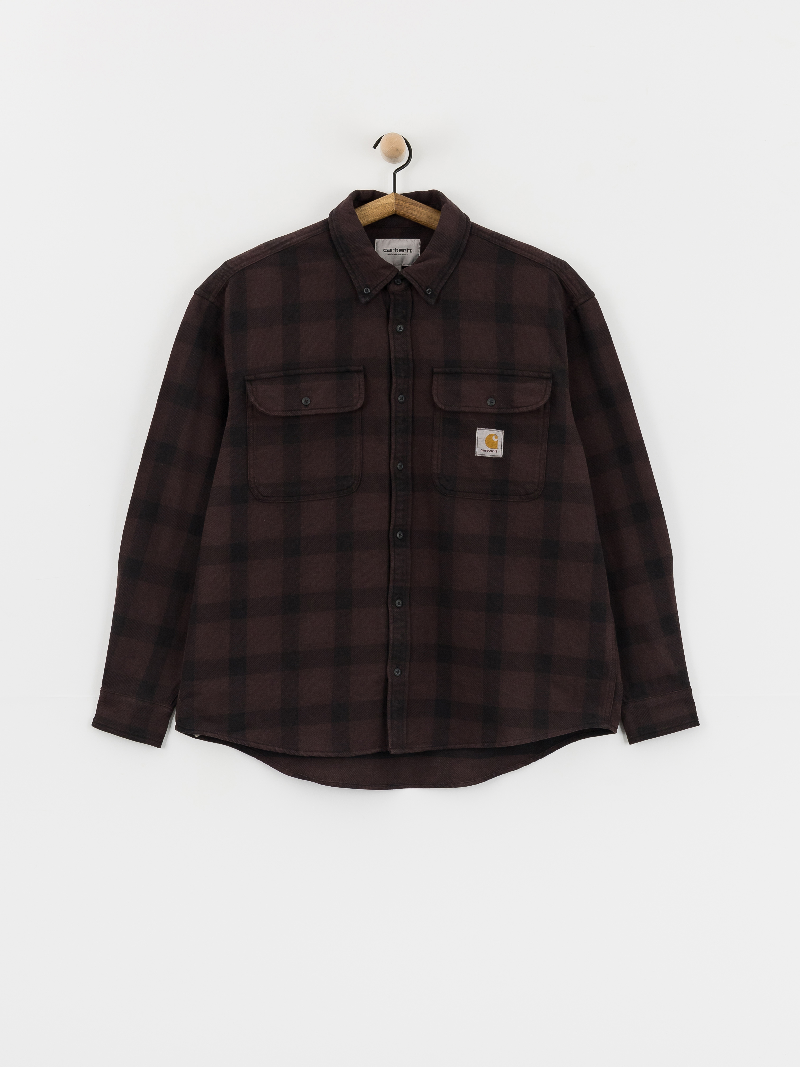 Kou0161eu013ea Carhartt WIP Edmands (edmands check/natural/palisander)