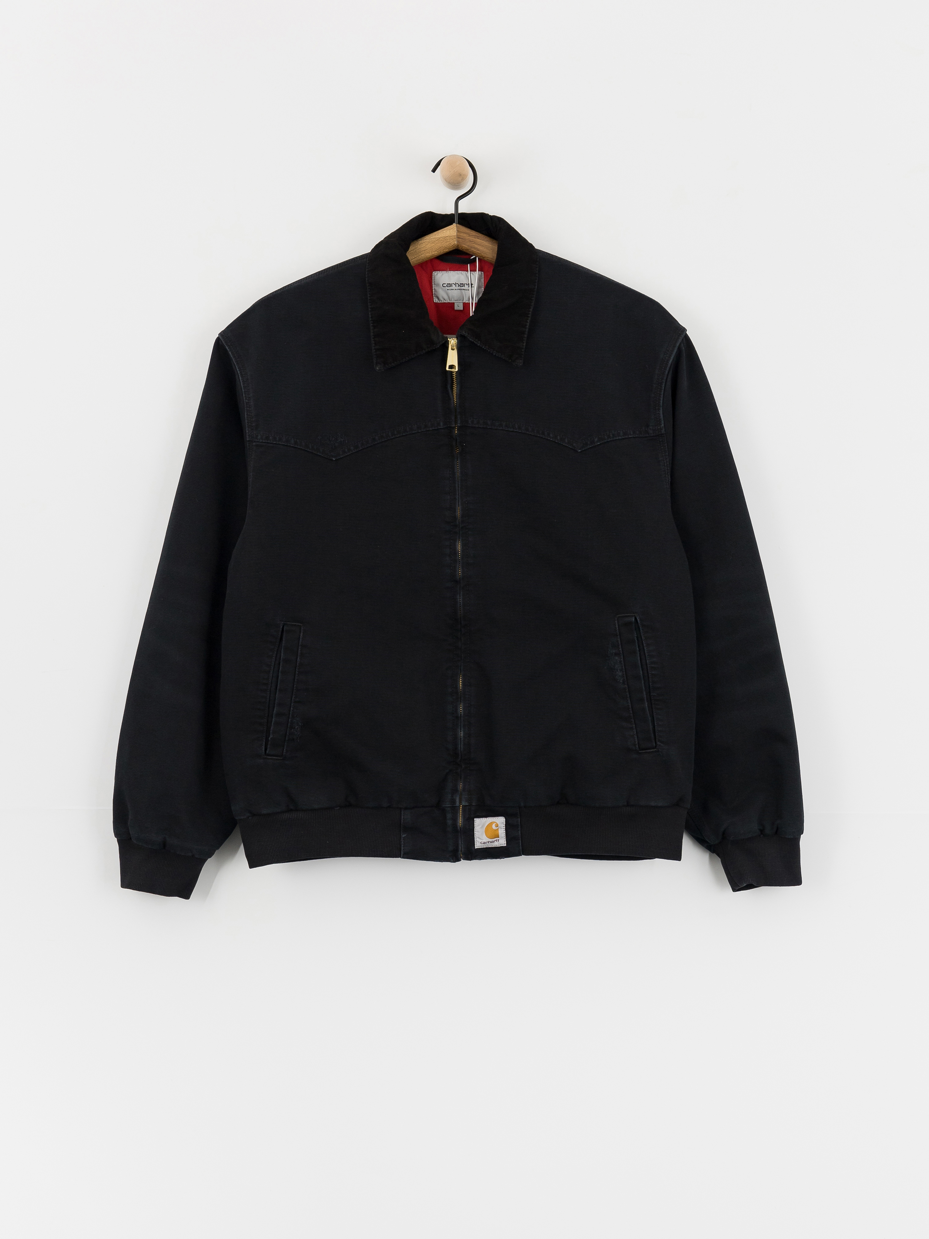 Bunda Carhartt WIP OG Santa Fe (black/black)
