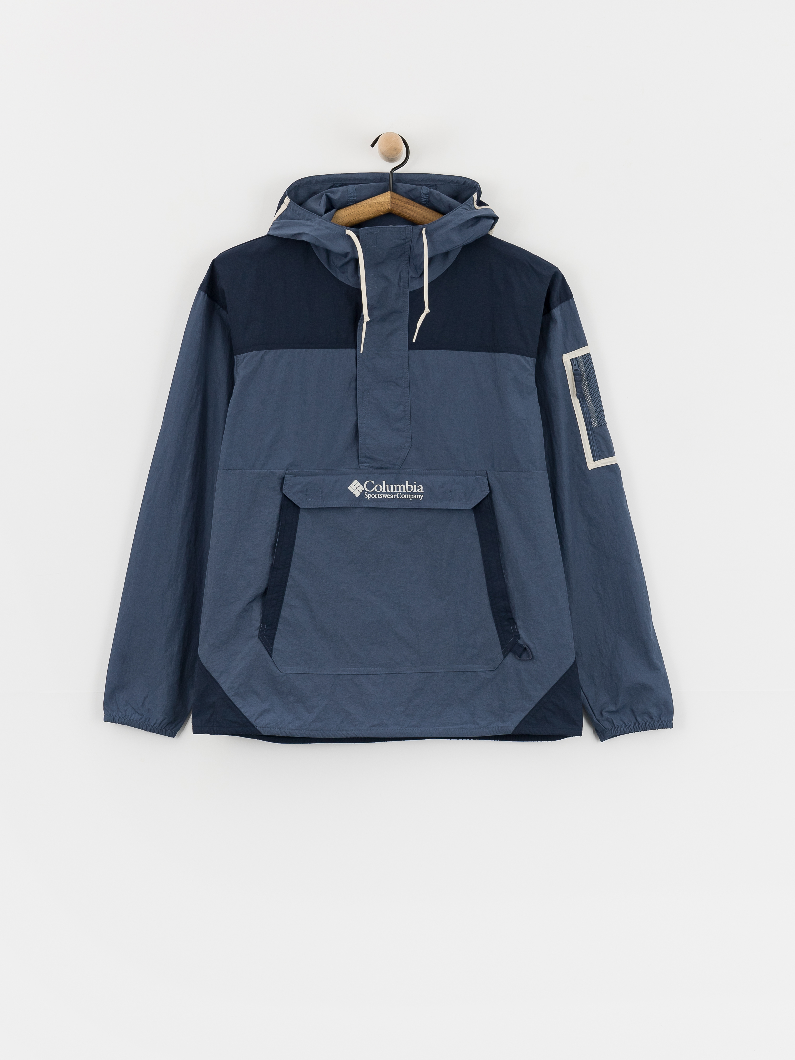 Bunda Columbia Challenger Windbreaker Anorak (dark mountain/collegiate navy)