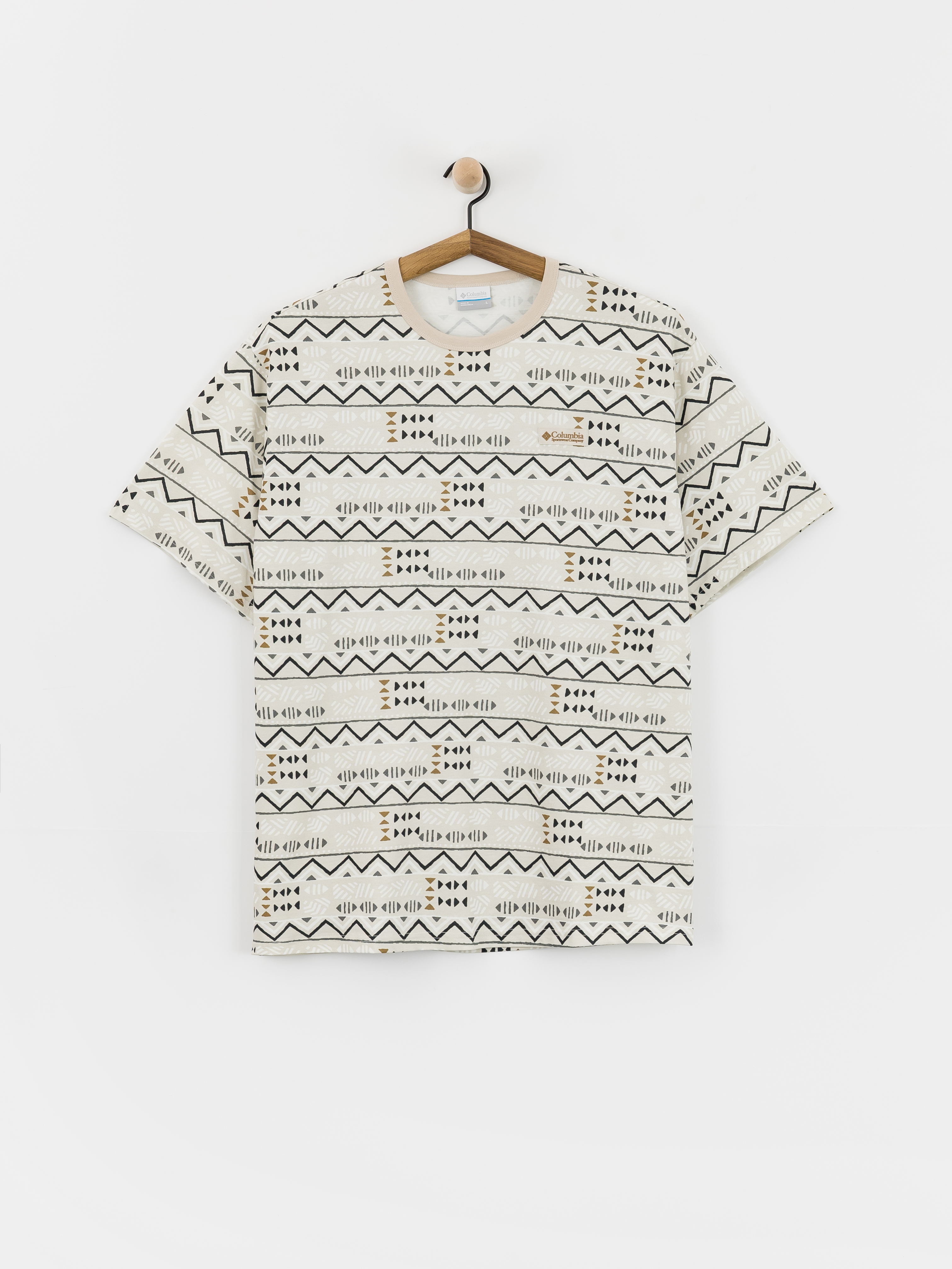 Tričko Columbia CSC Heavyweight Printed (dark stone/horizons)