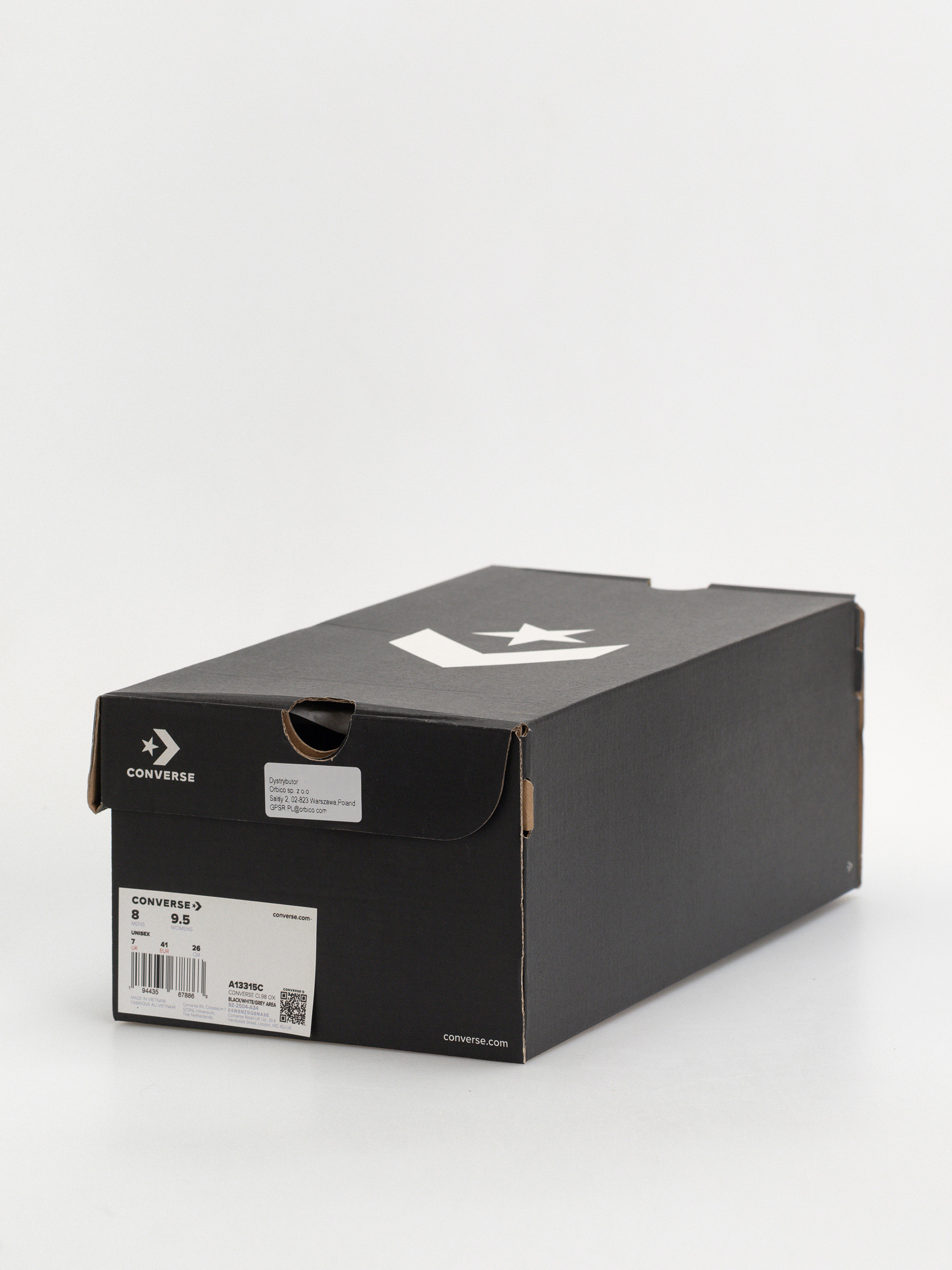 Topánky Converse CL98 (black/white/grey area)