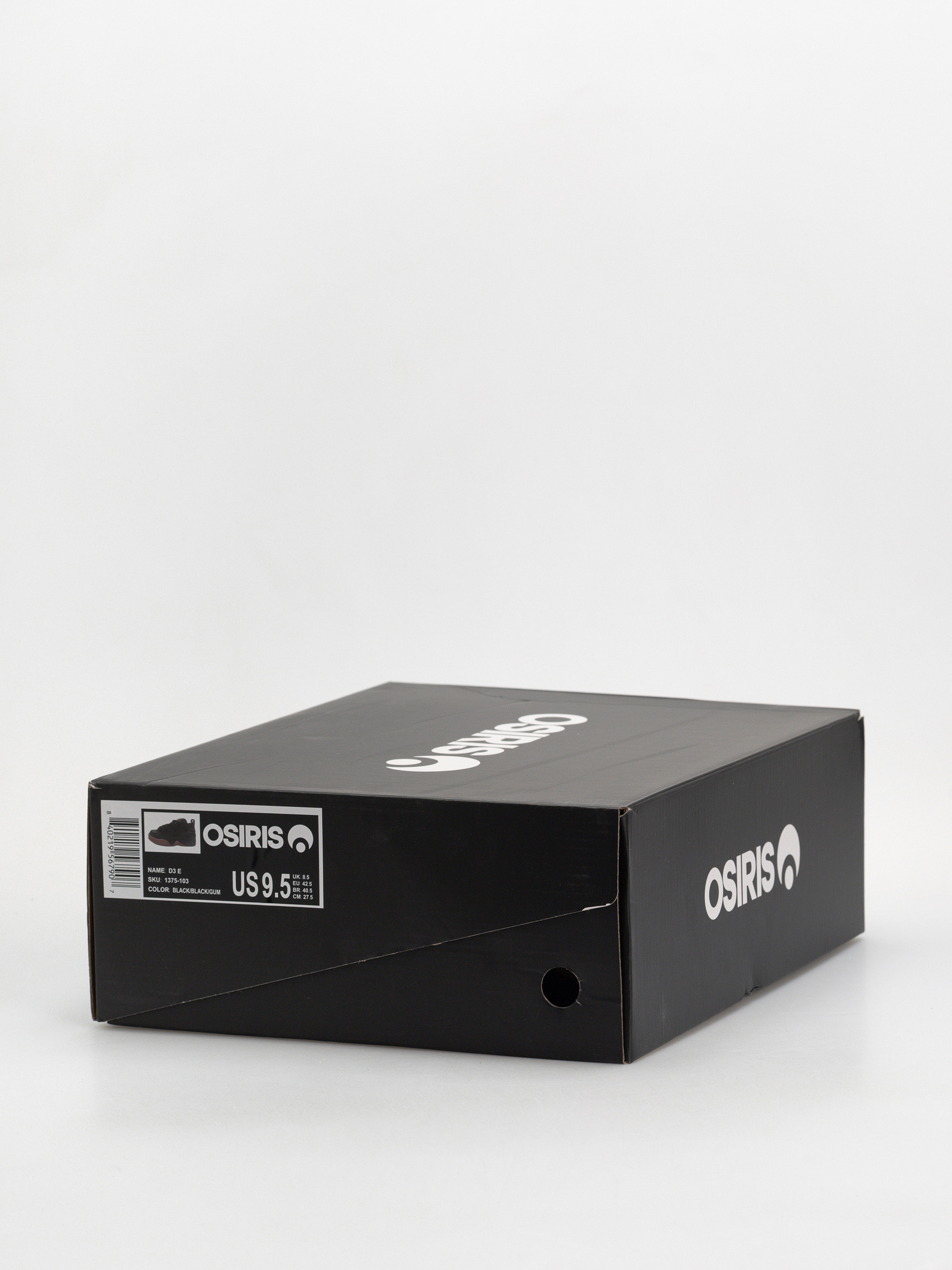 Topánky Osiris D3 E (black/black/gum)