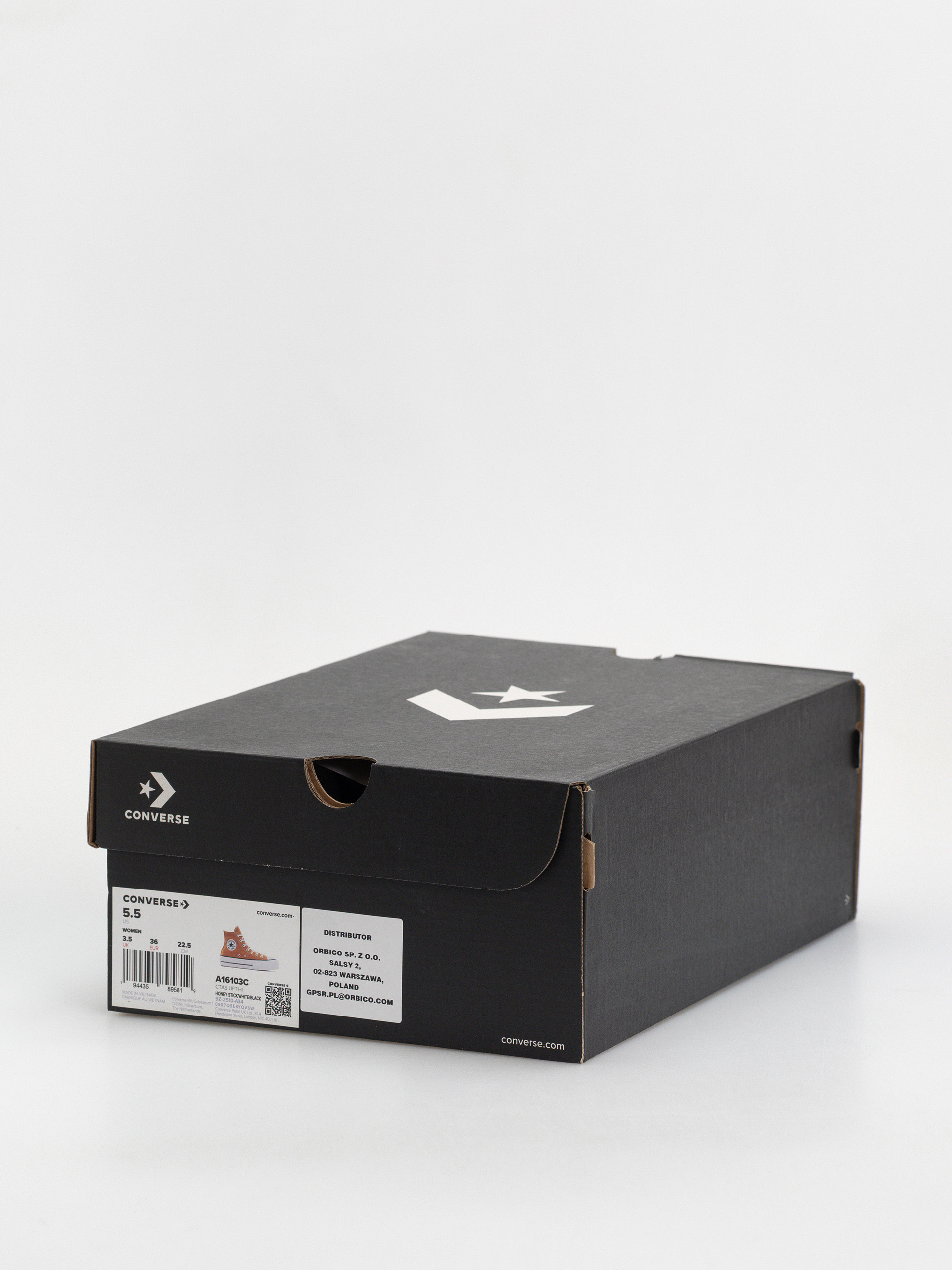 Tenisky Converse Chuck Taylor All Star Lift Hi Wmn (honey stick/white/black)