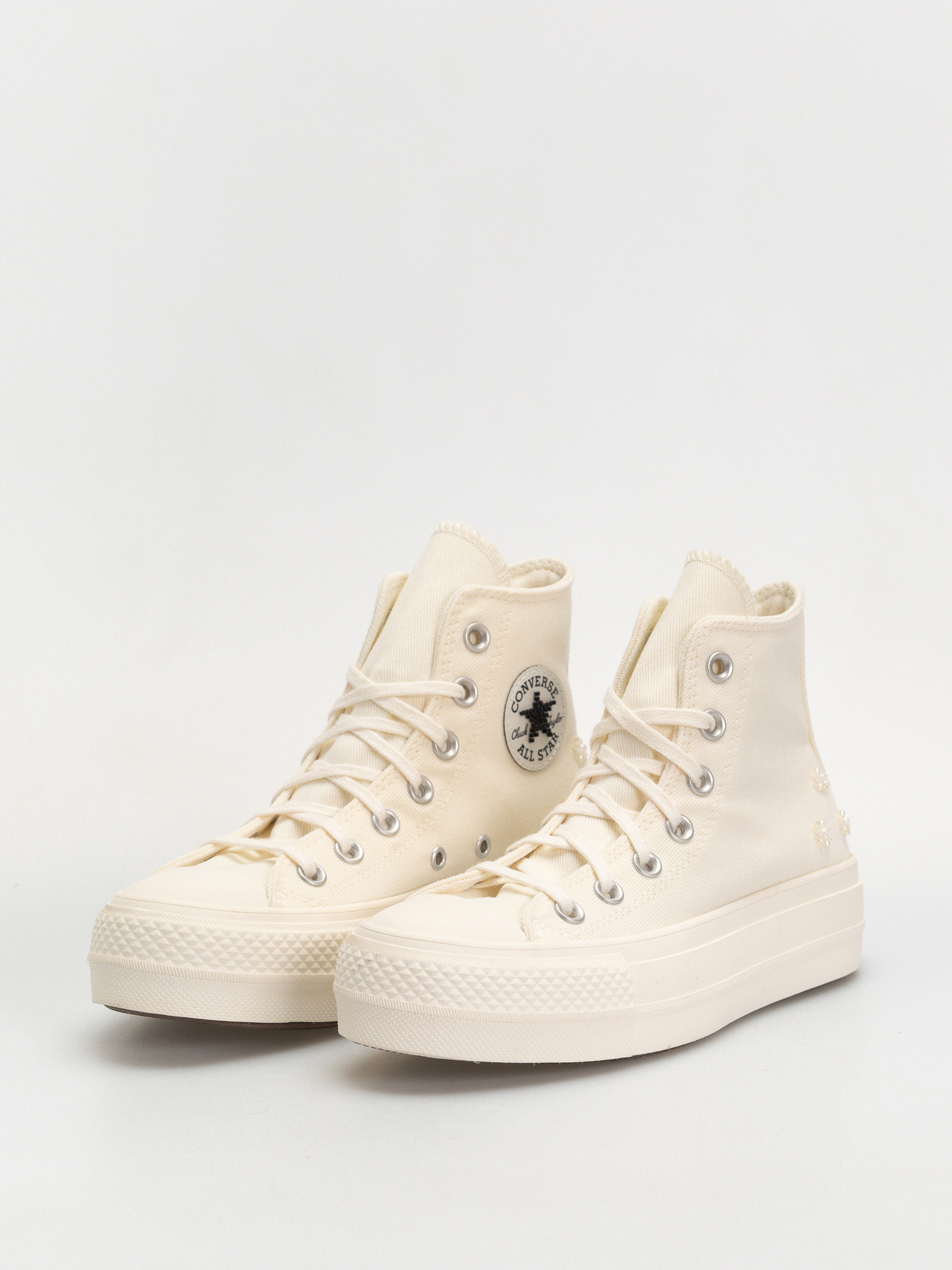 Tenisky Converse Chuck Taylor All Star Lift Hi Wmn (egret/egret/black)