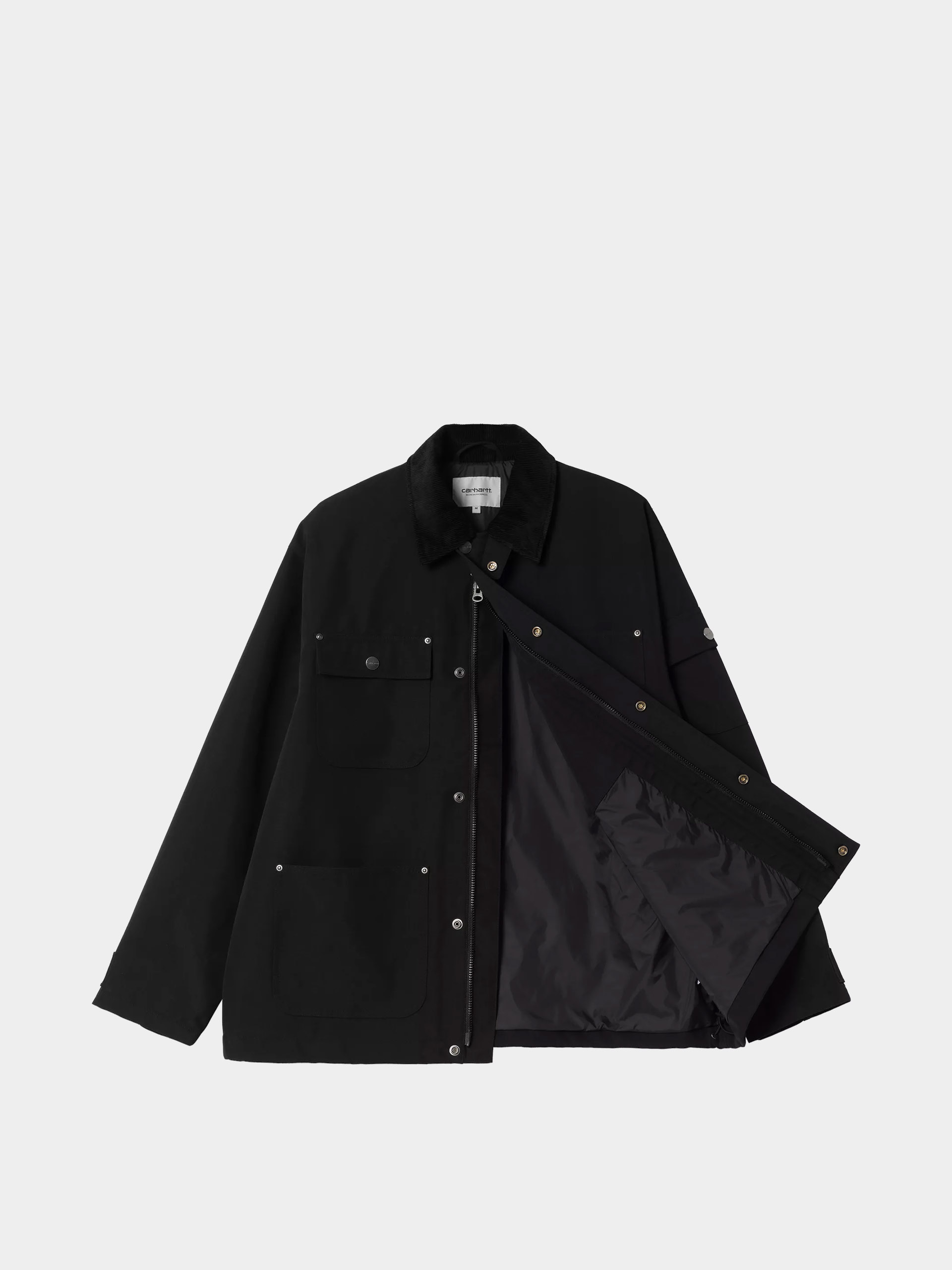 Bunda Carhartt WIP Clapton (black/black)