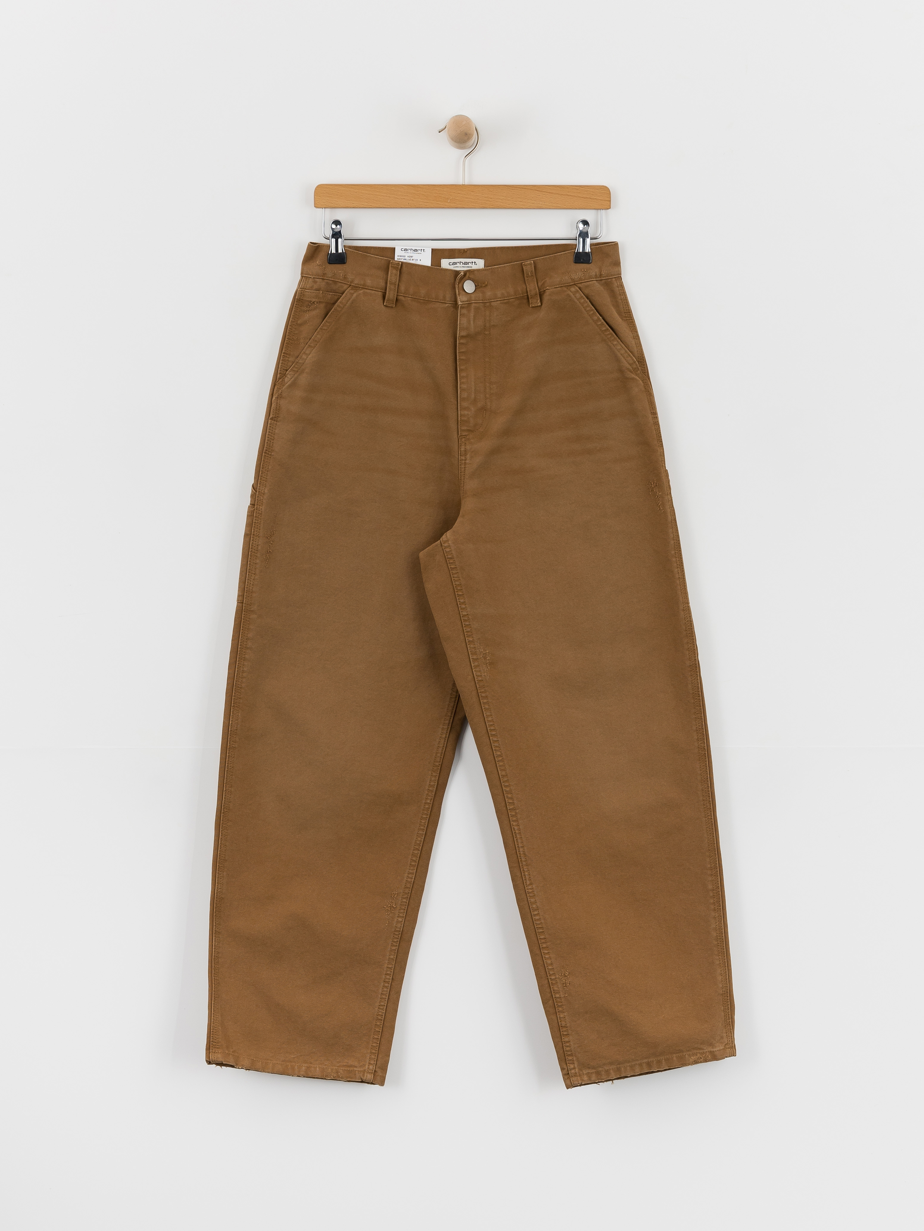 Nohavice Carhartt WIP Brandon Single Knee Wmn (hamilton brown)