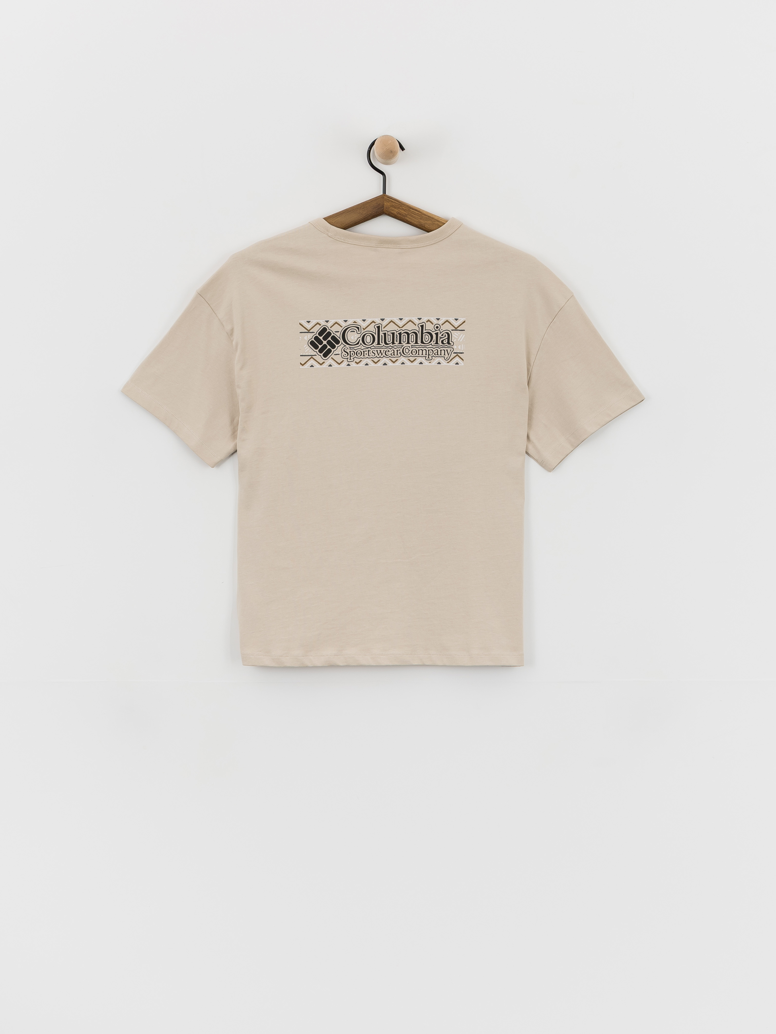 Tričko Columbia CSC Heavyweight Graphic Wmn (dark stone/branded blanket)