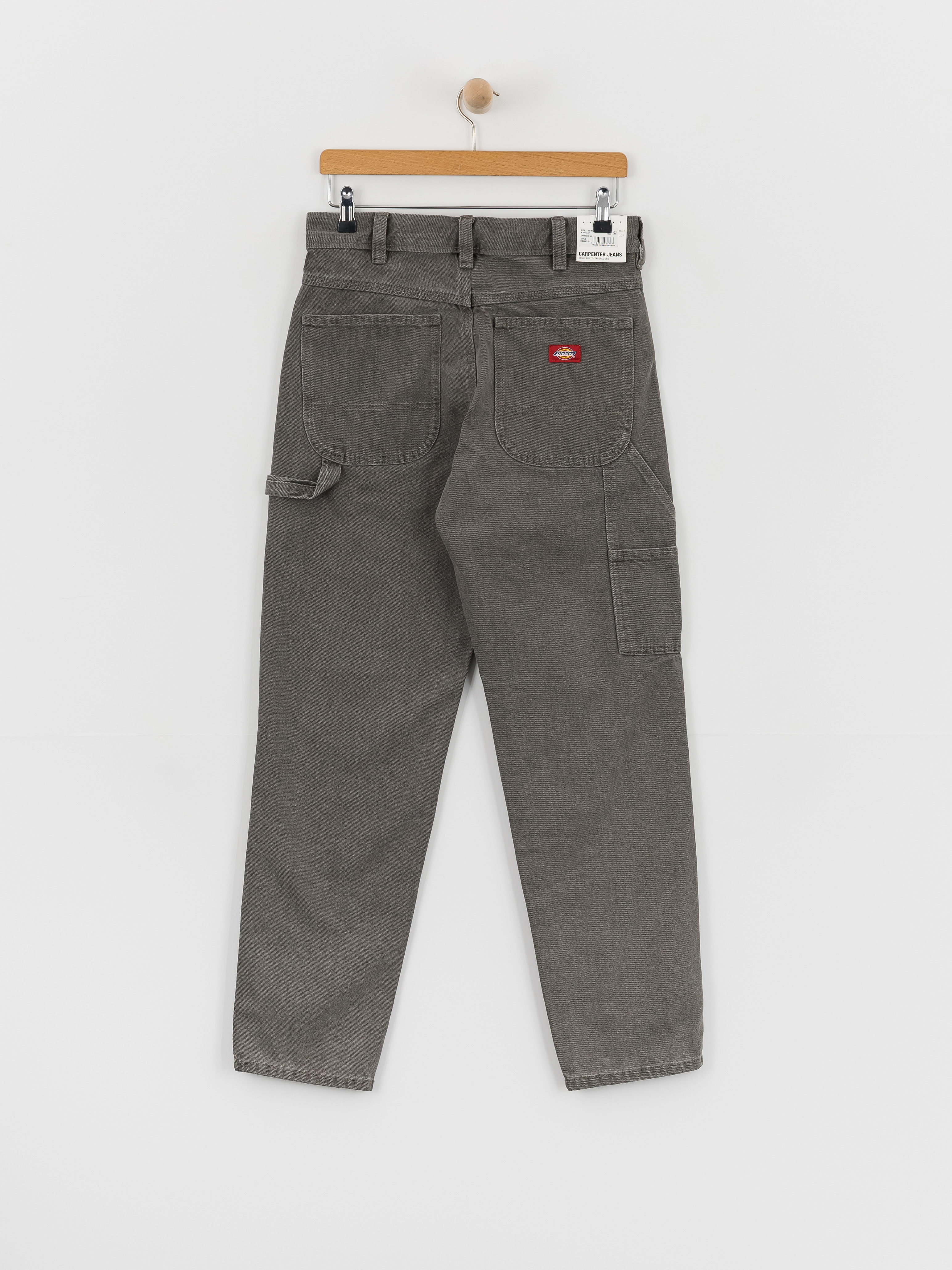 Nohavice Dickies 993 Regular Tapered Carpenter (grey wash tinted)