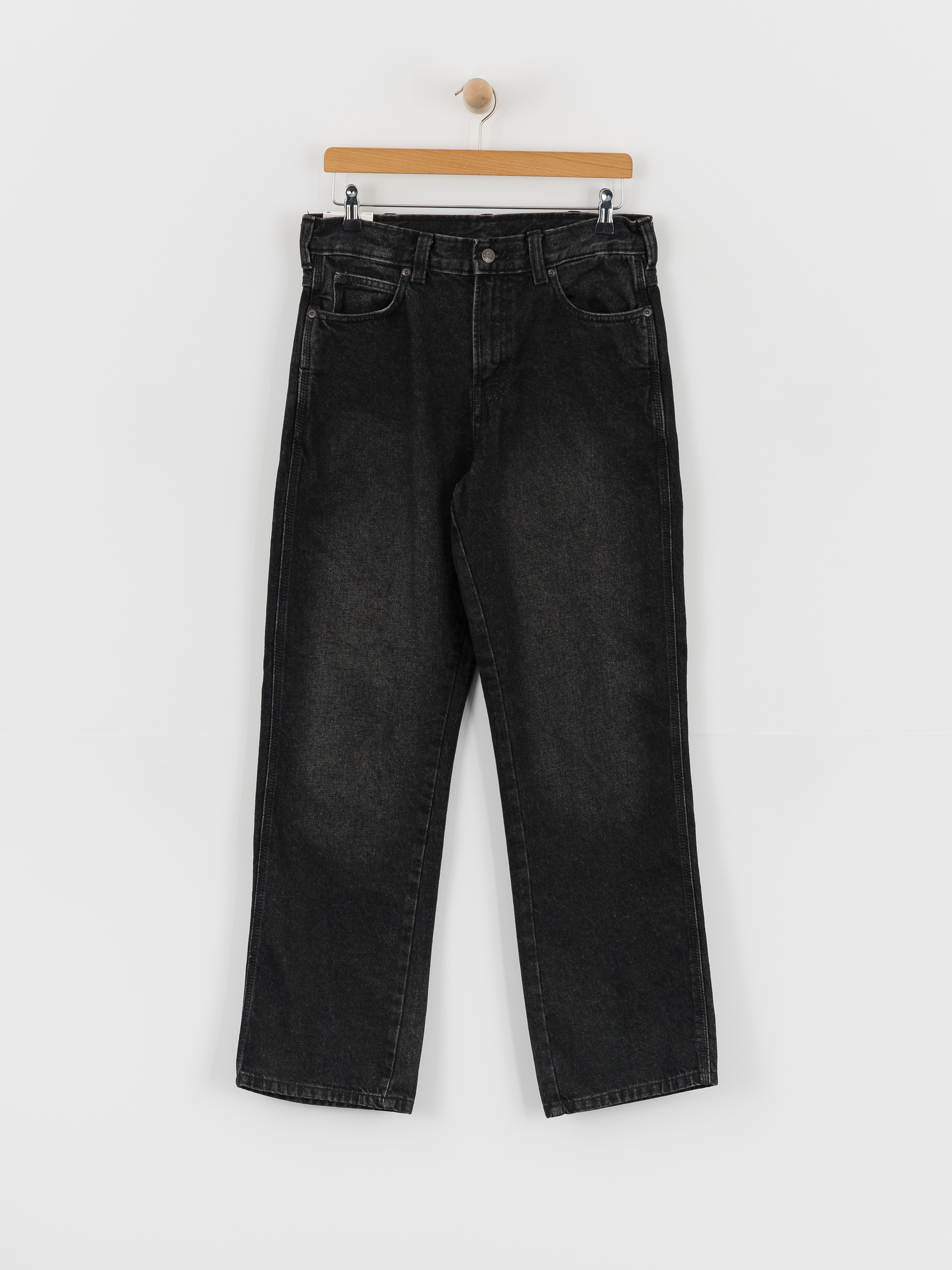 Nohavice Dickies 954 Relaxed Straight Work (black wash faded)