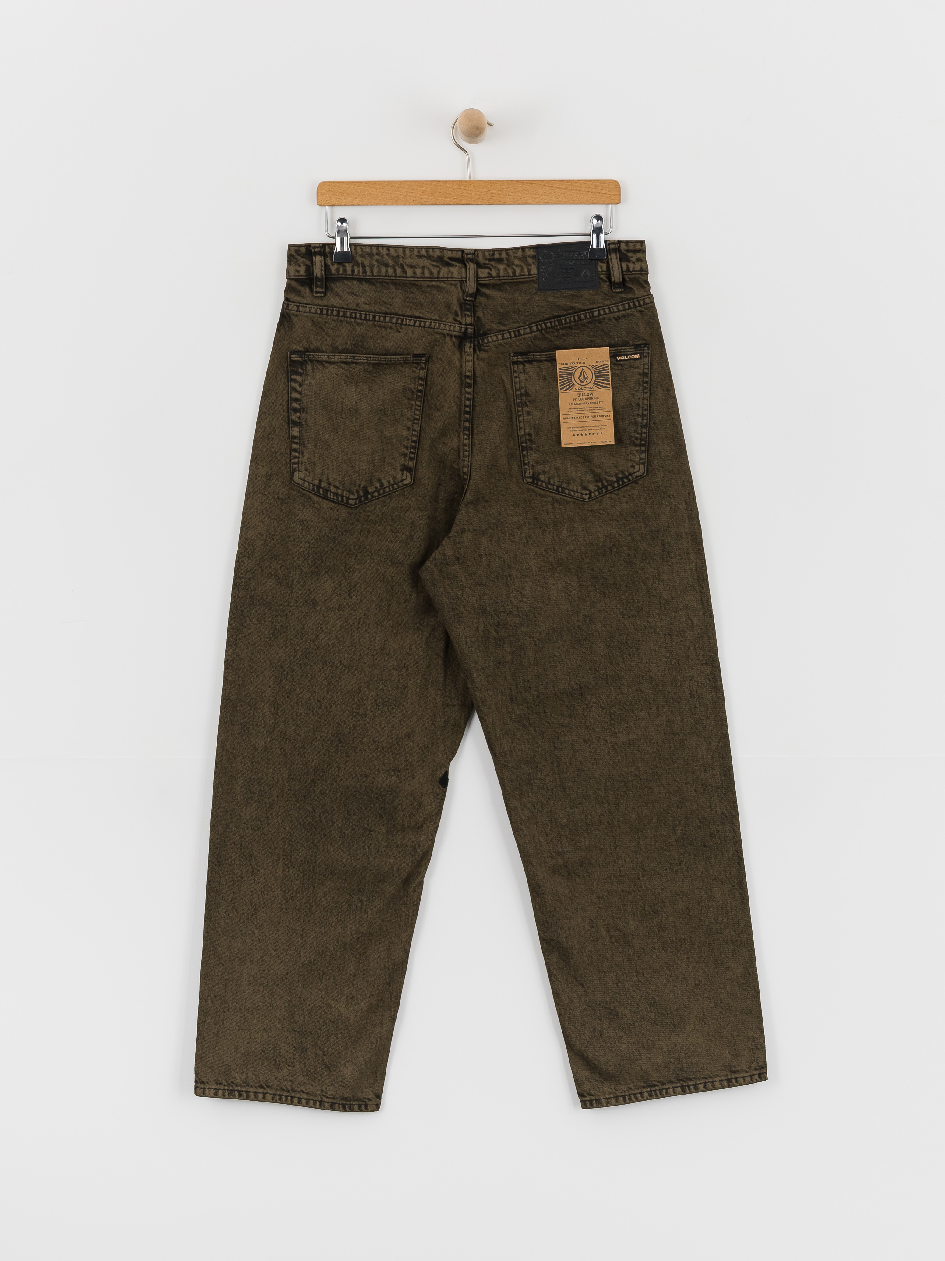 Nohavice Volcom Billow (sage leaf)