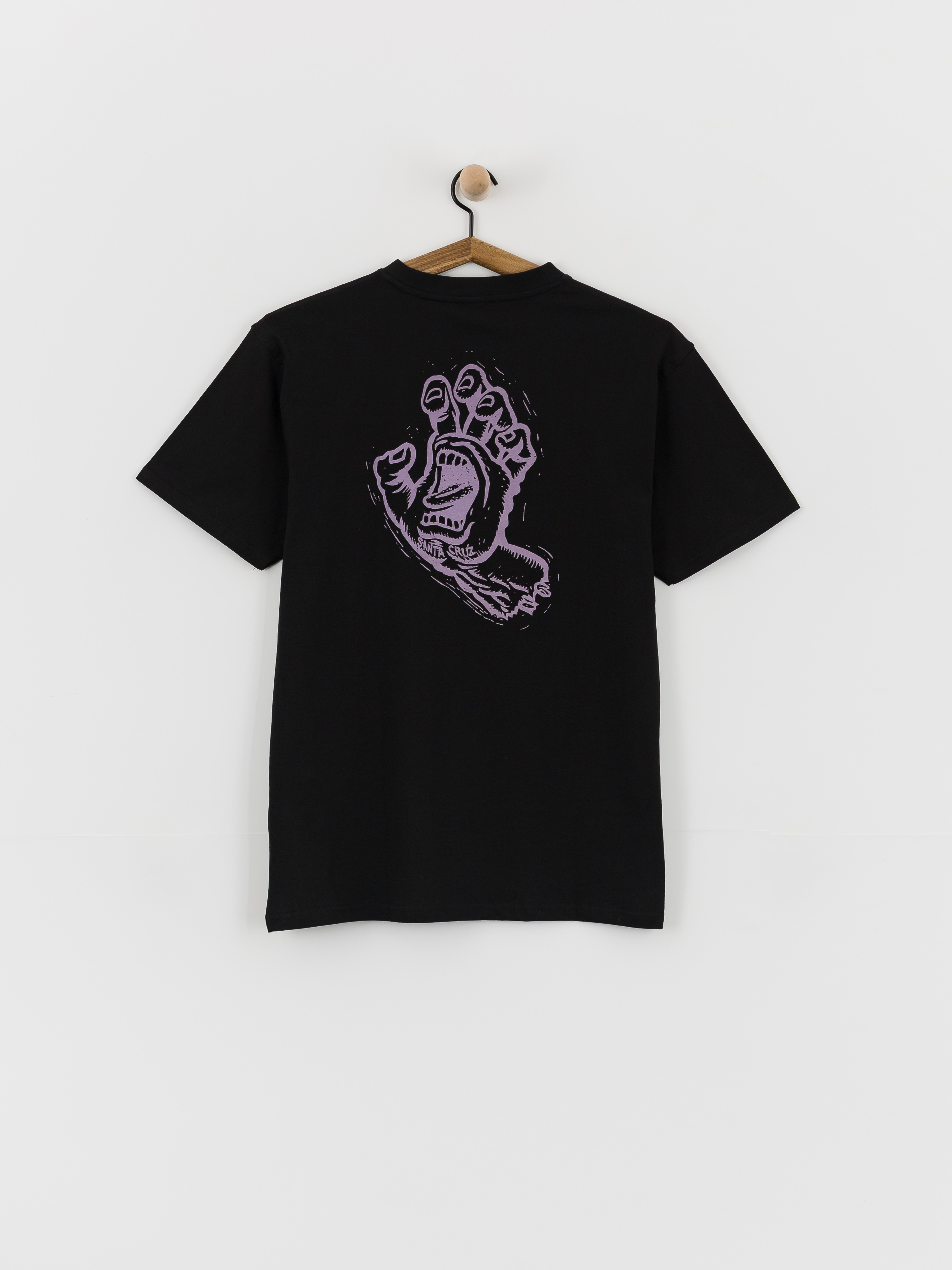 Tričko Santa Cruz Stamped Screaming Hand (black)