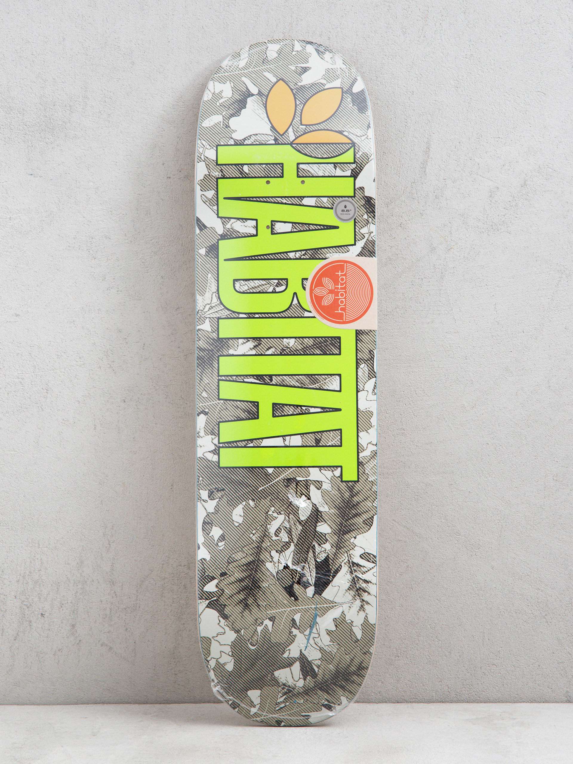 Doska Habitat Oak (grey/lime green)