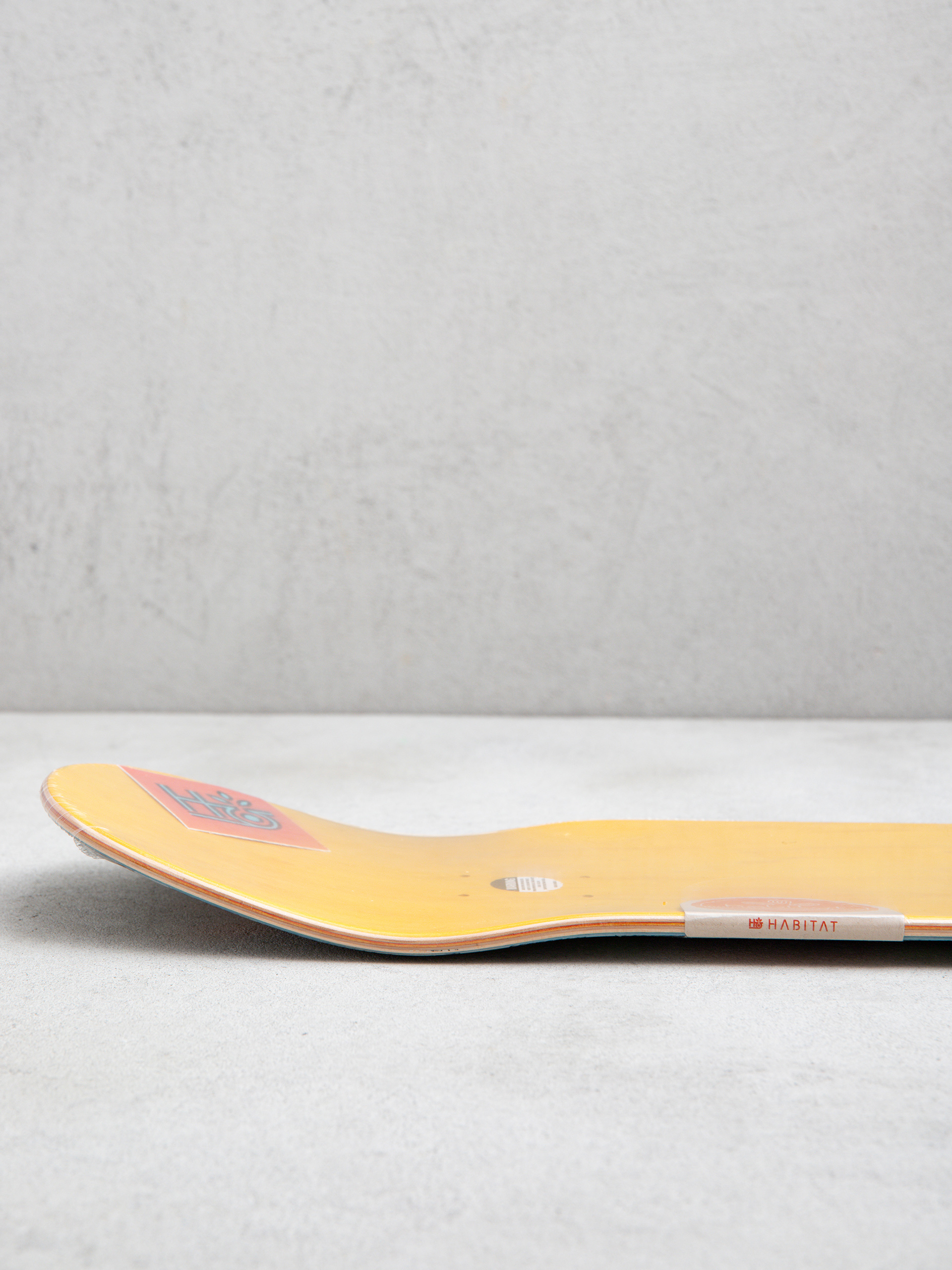 Doska Habitat Oak (grey/lime green)