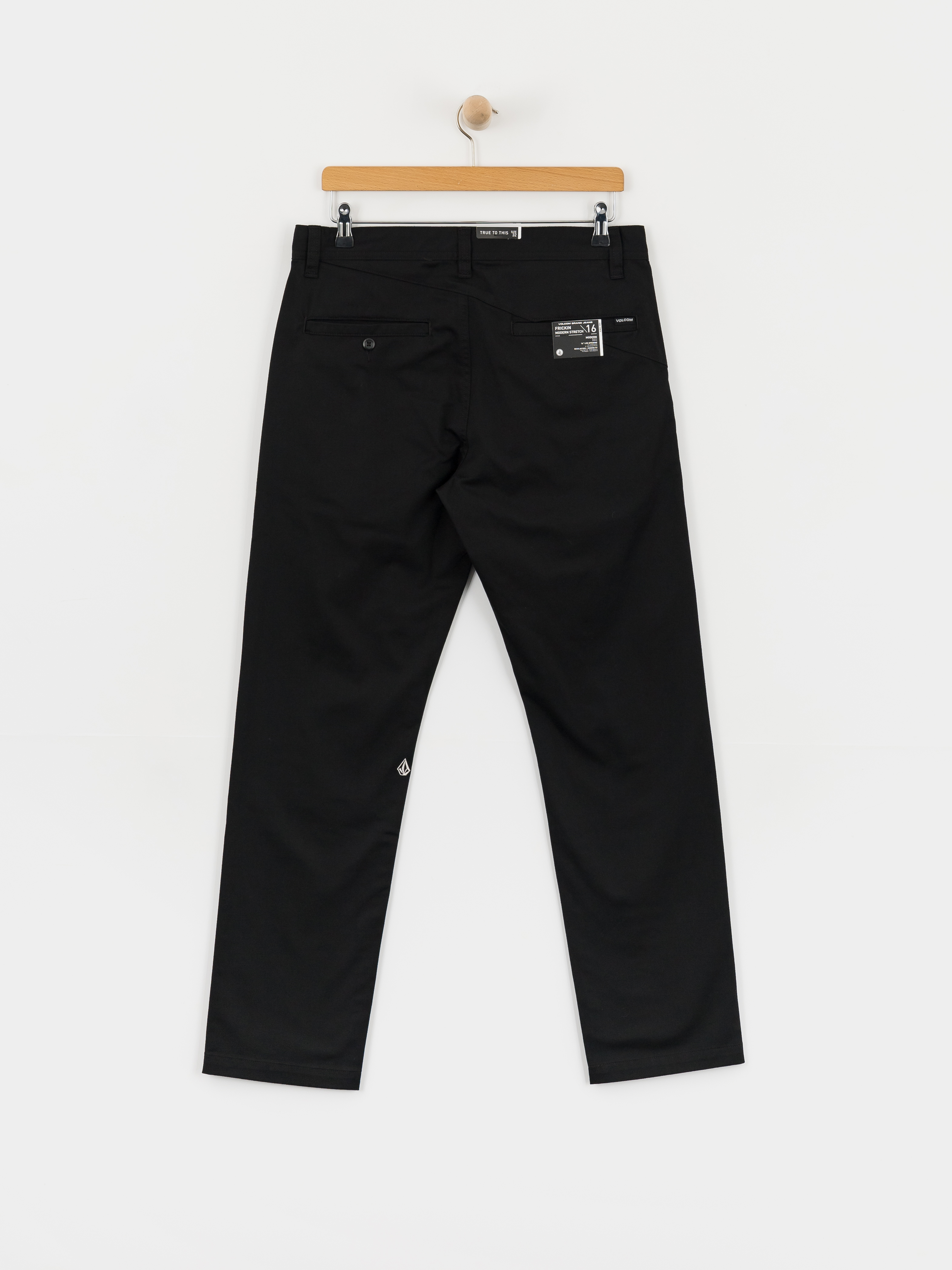 Nohavice Volcom Frickin Modern Stret (black)