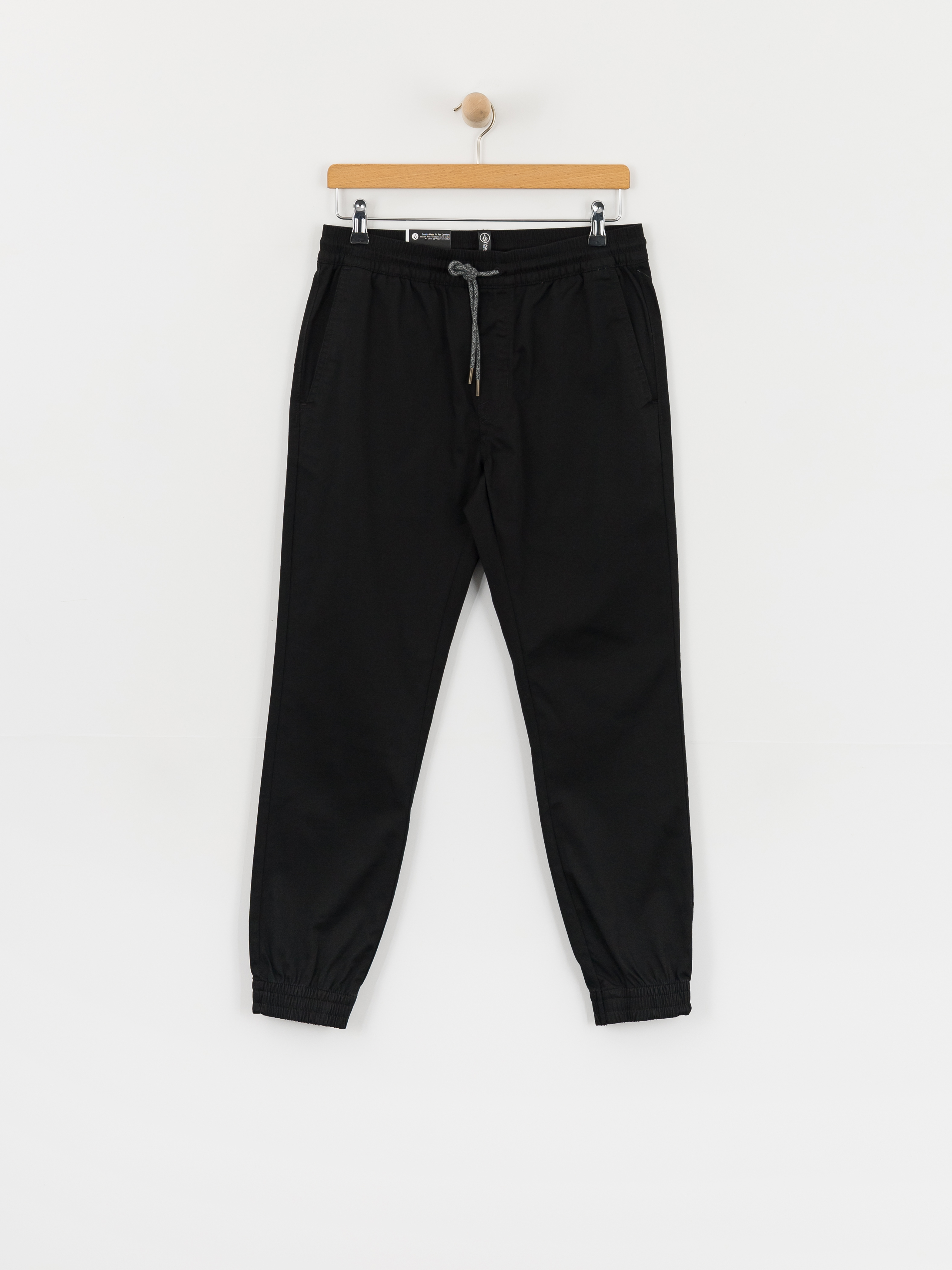 Nohavice Volcom Frickin Slim Jogger (black)