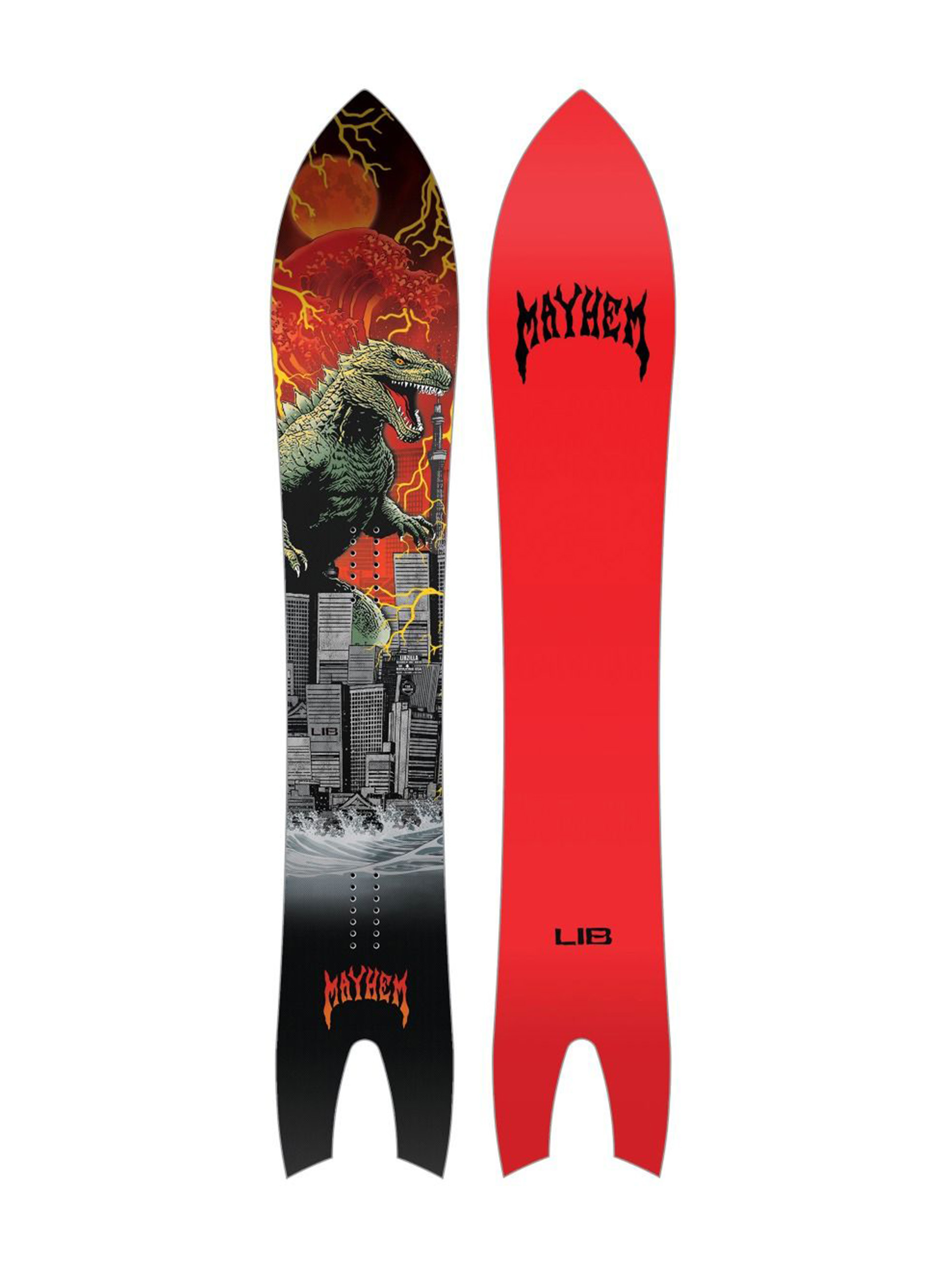 Snowboard Lib Tech Mayhem Libzilla (red/black)