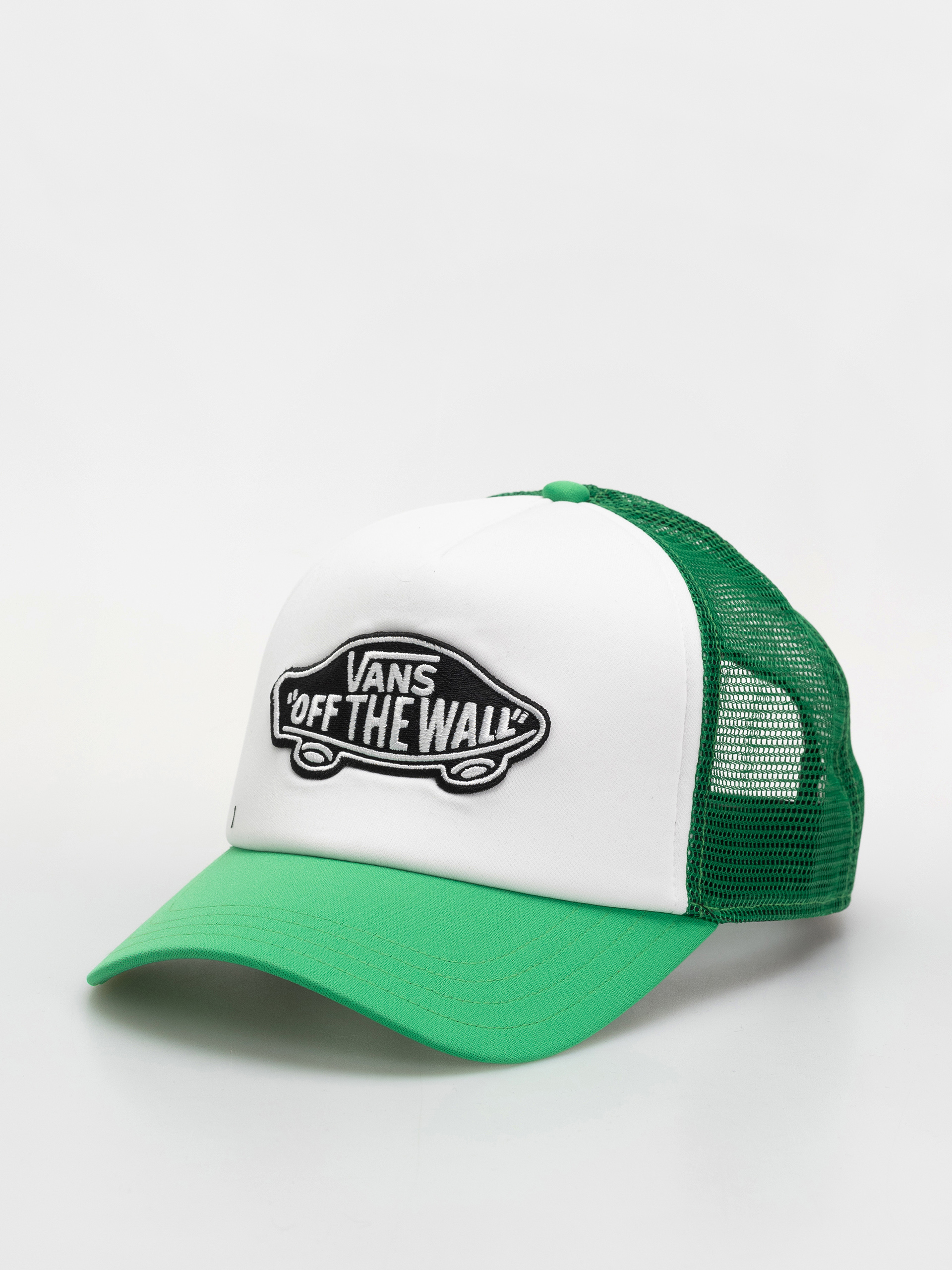 u0160iltovka Vans Classic Patch Curved Bill Trucker (vivid verdant)