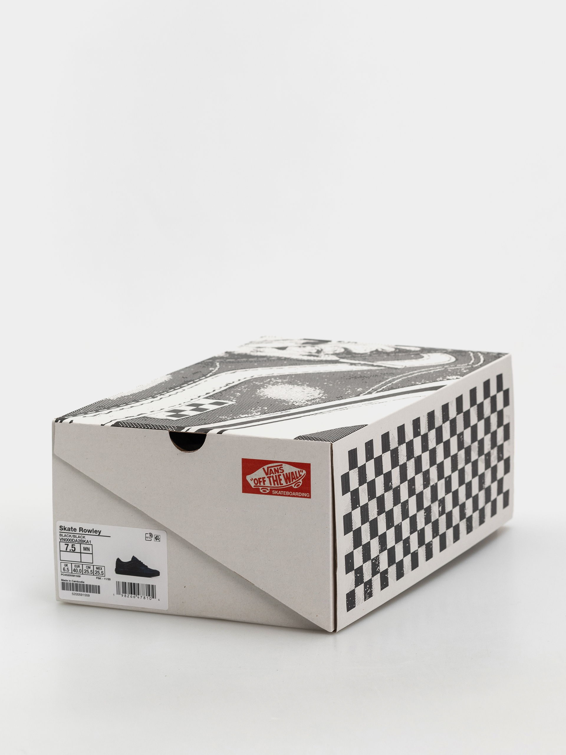 Topánky Vans Skate Rowley (black/black)