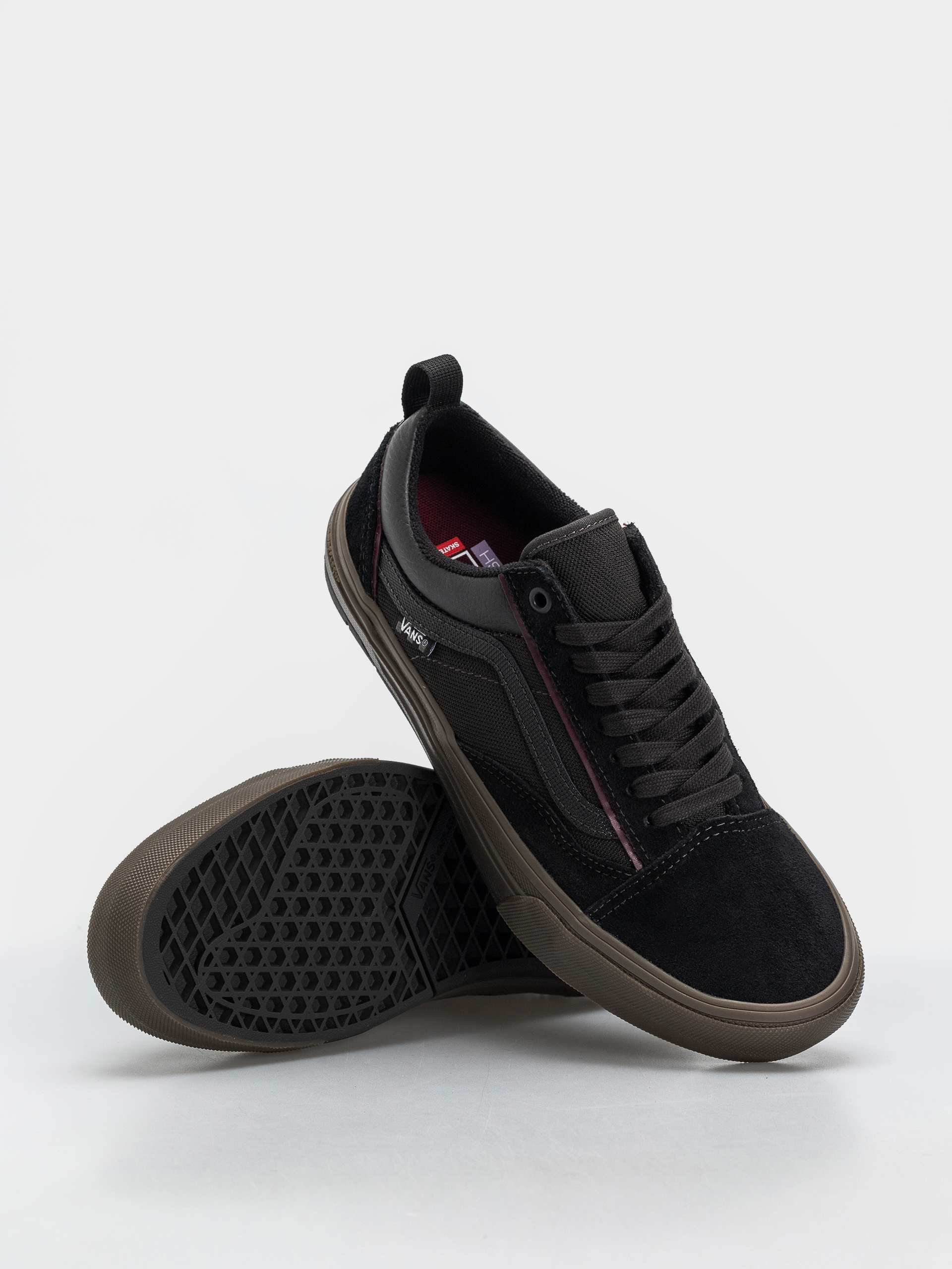 Topánky Vans Skate Old Skool Wafflecup (black/dark gum)