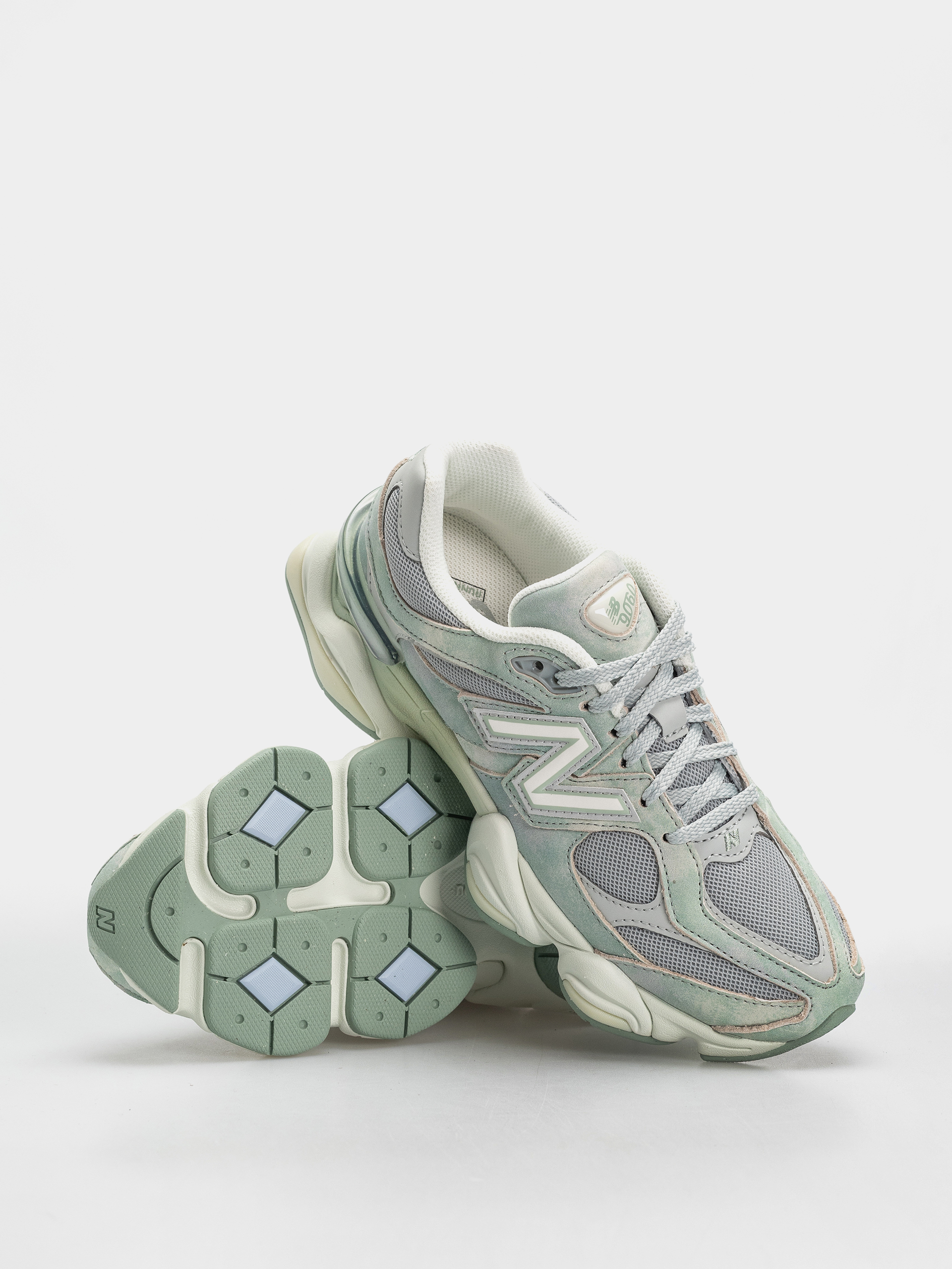 Topánky New Balance 9060 (mosaic green/sea salt)
