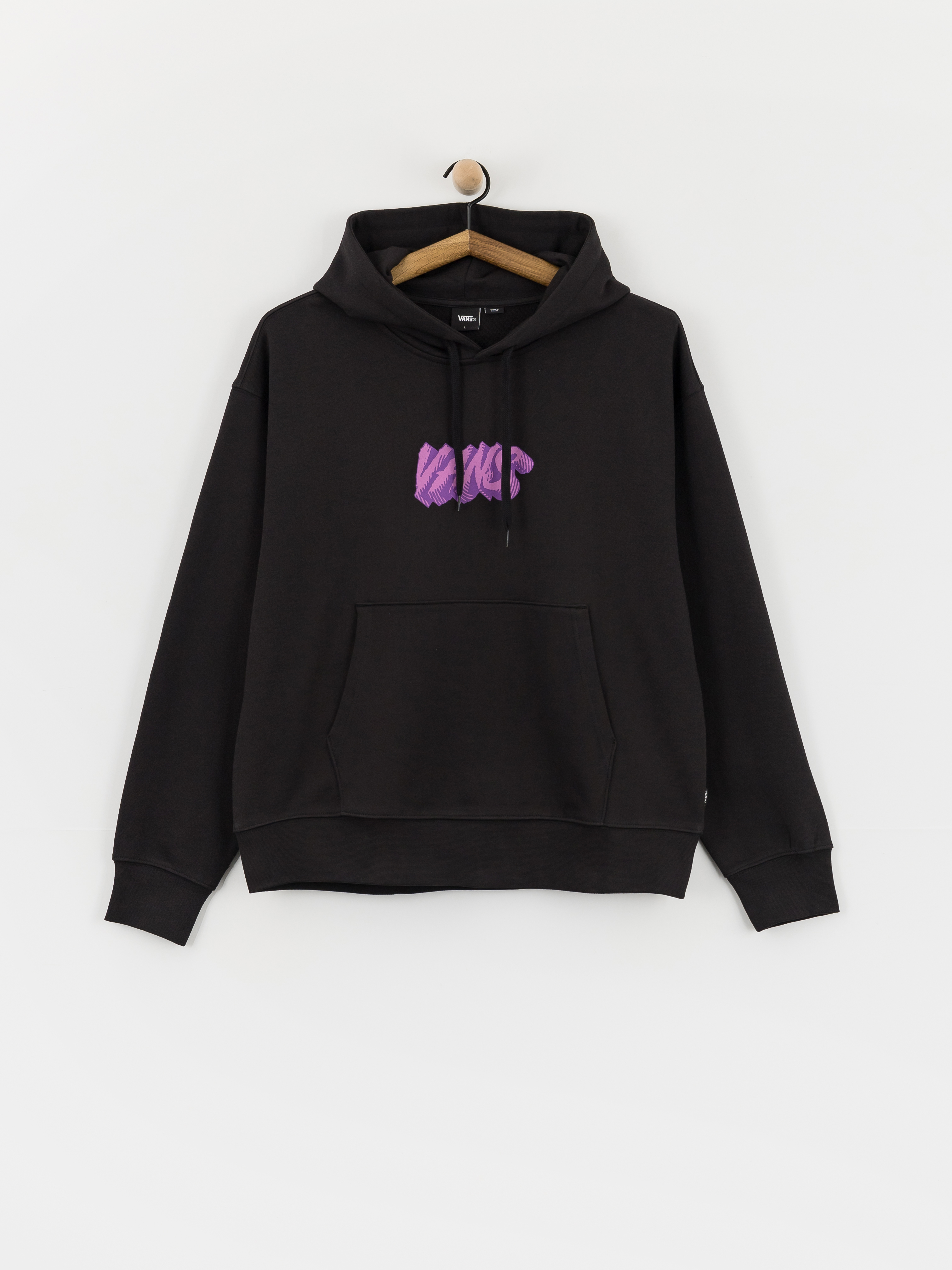 Mikina s kapucňou Vans Stone Swirl Loose HD (black)