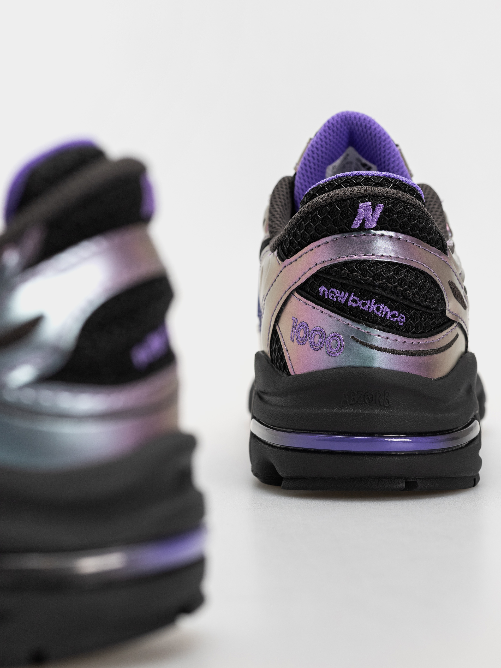 Topánky New Balance 1000 (faded black/electric indigo)