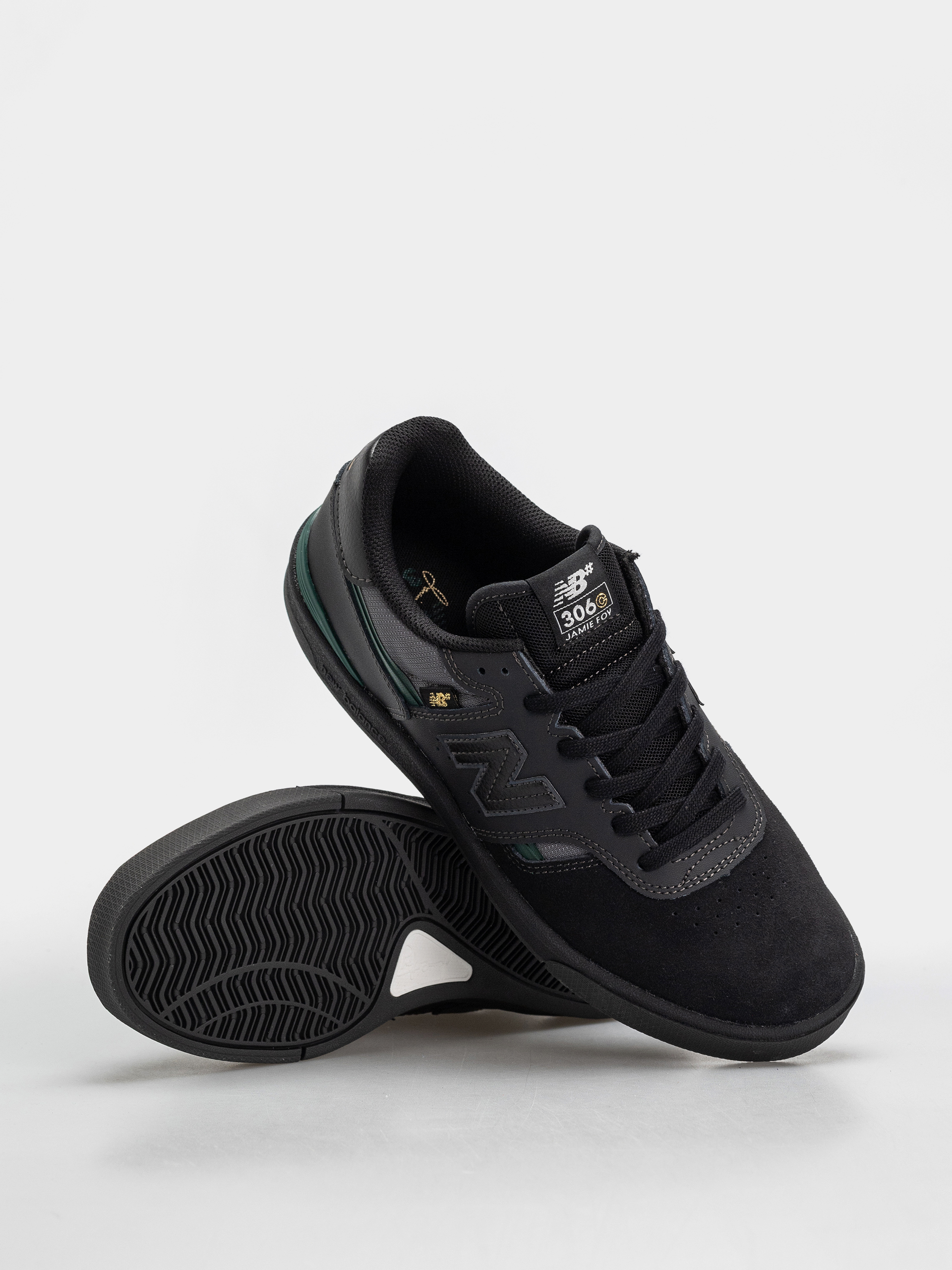 Topánky New Balance 306 (black/nightwatch green)