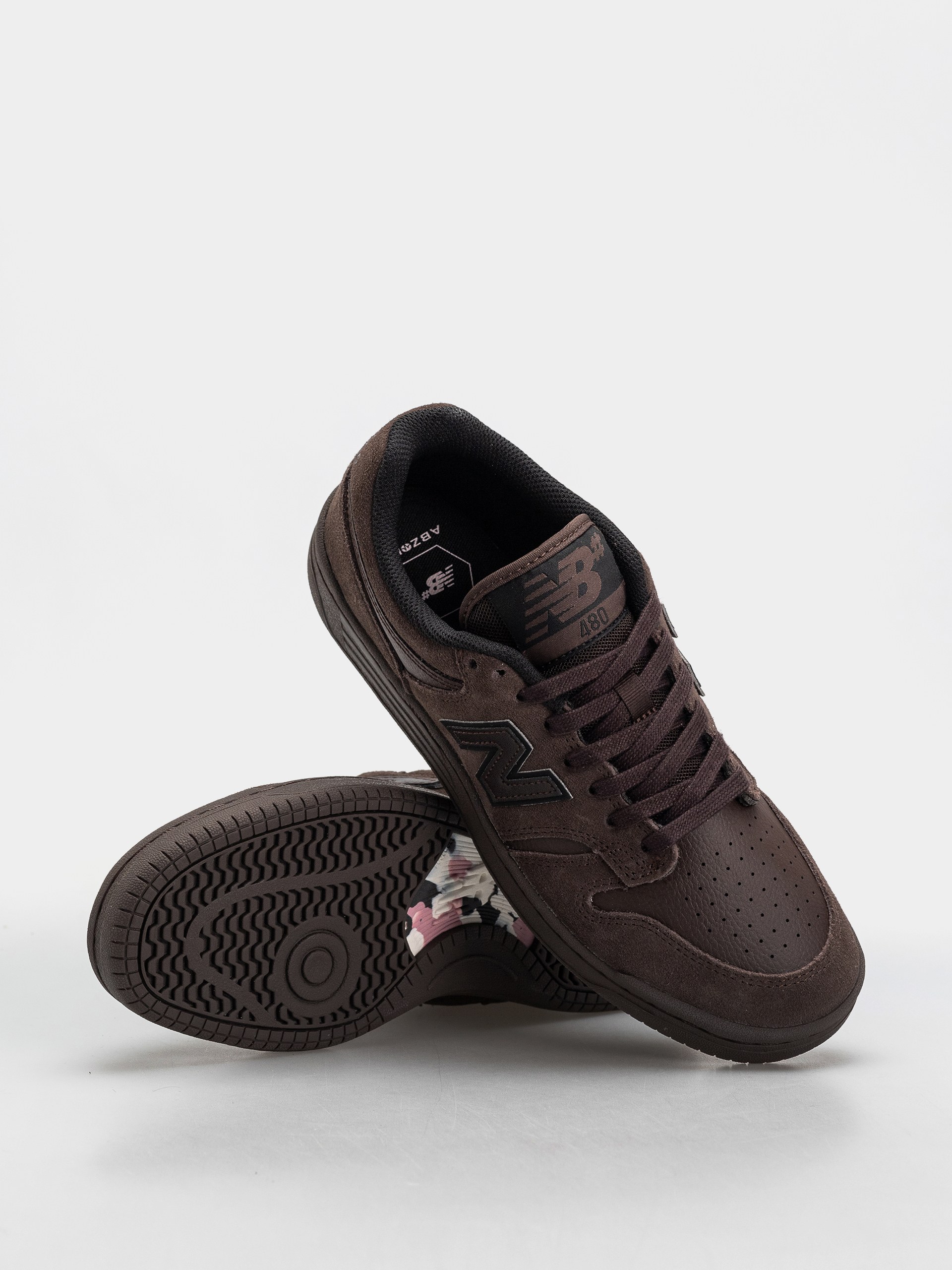 Topánky New Balance 480 (chocolate brown/chocolate brown)