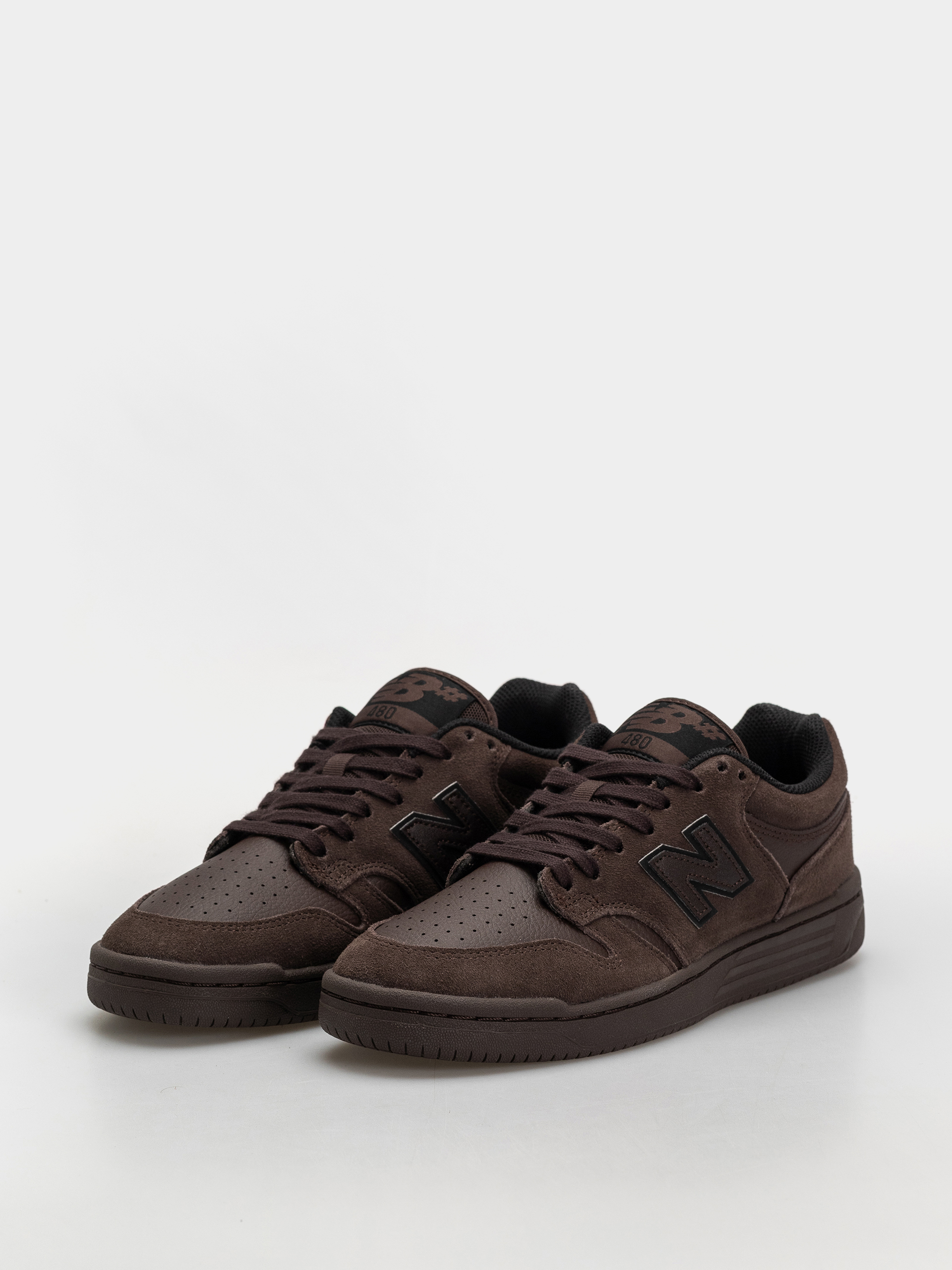 Topánky New Balance 480 (chocolate brown/chocolate brown)