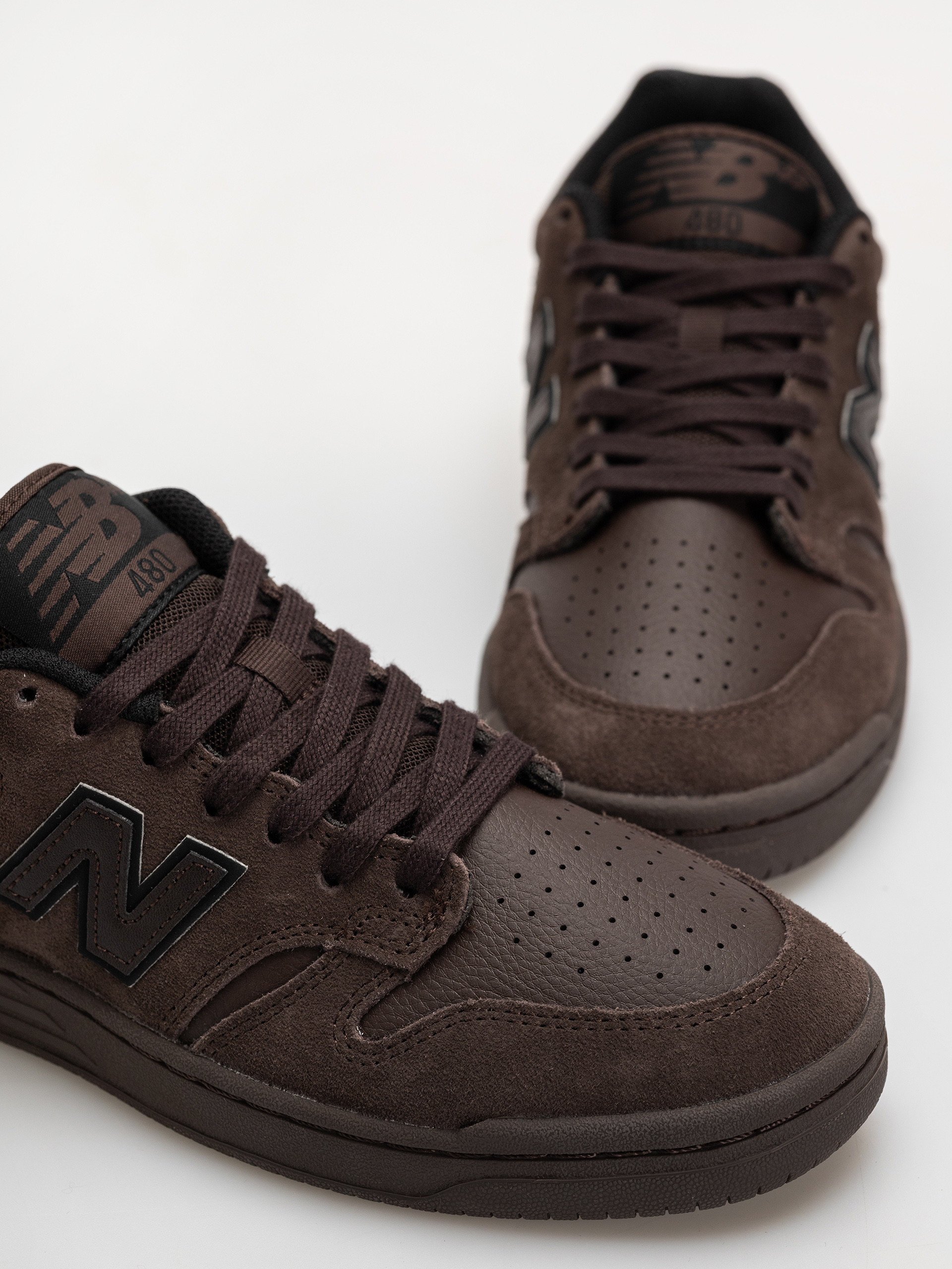 Topánky New Balance 480 (chocolate brown/chocolate brown)
