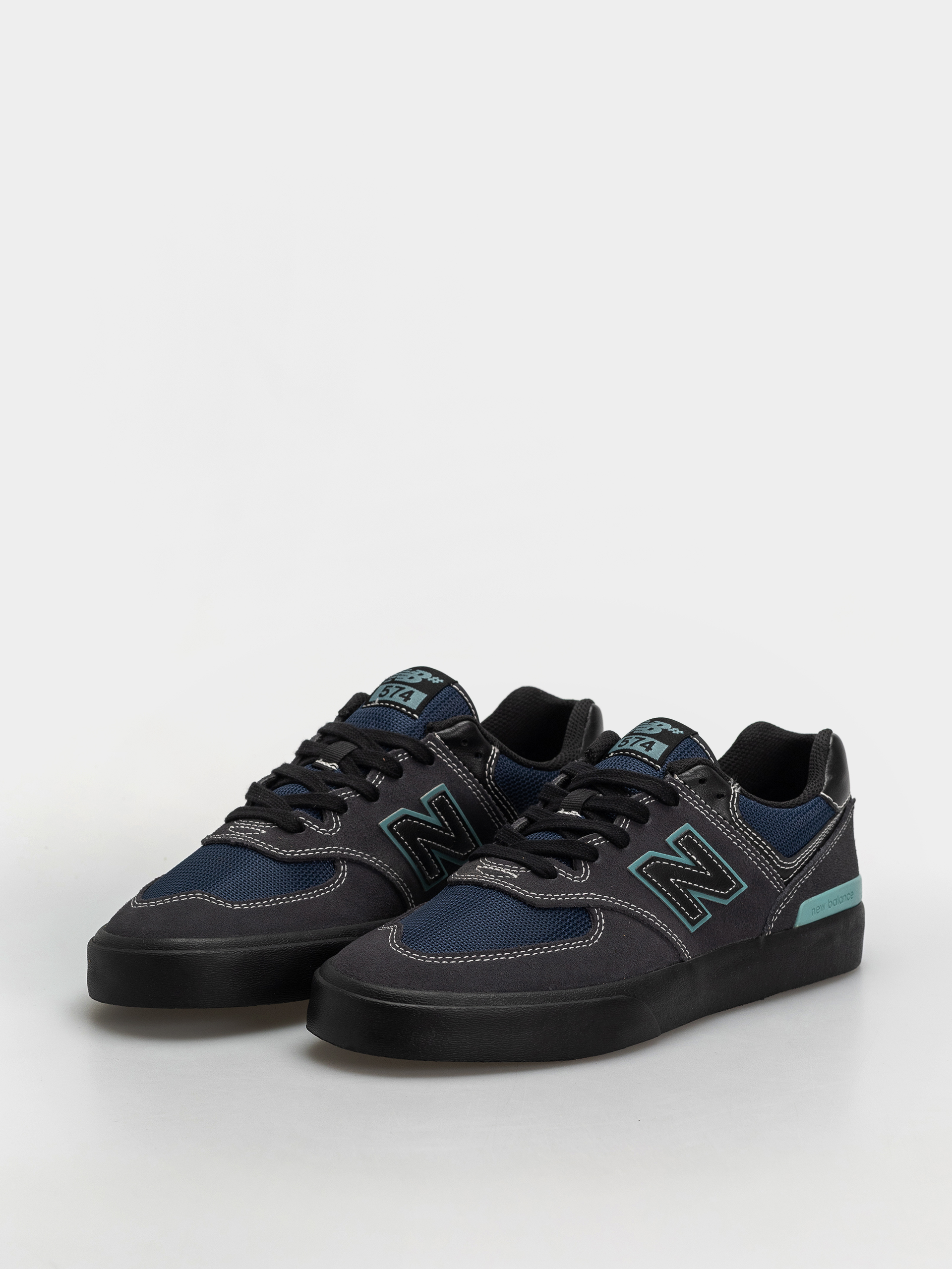 Topánky New Balance 574 (faded black/faded teal)