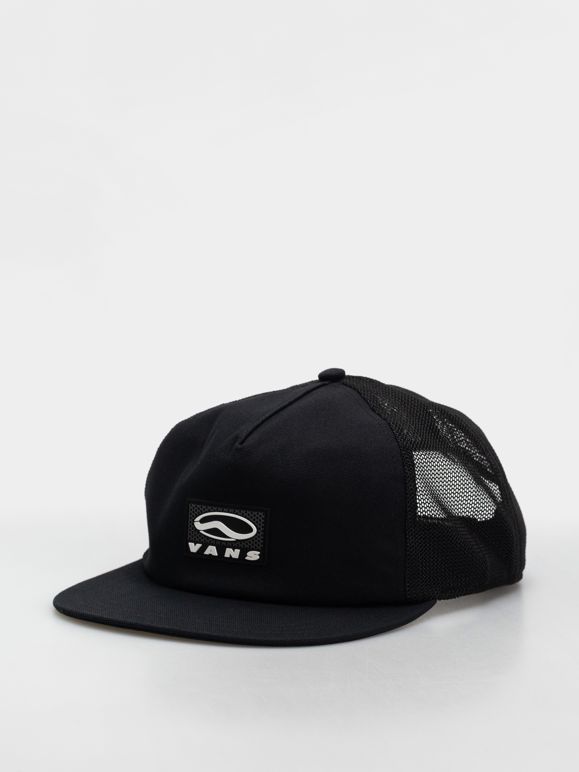 Šiltovka Vans Sidestripe Unstructured Trucker (black)