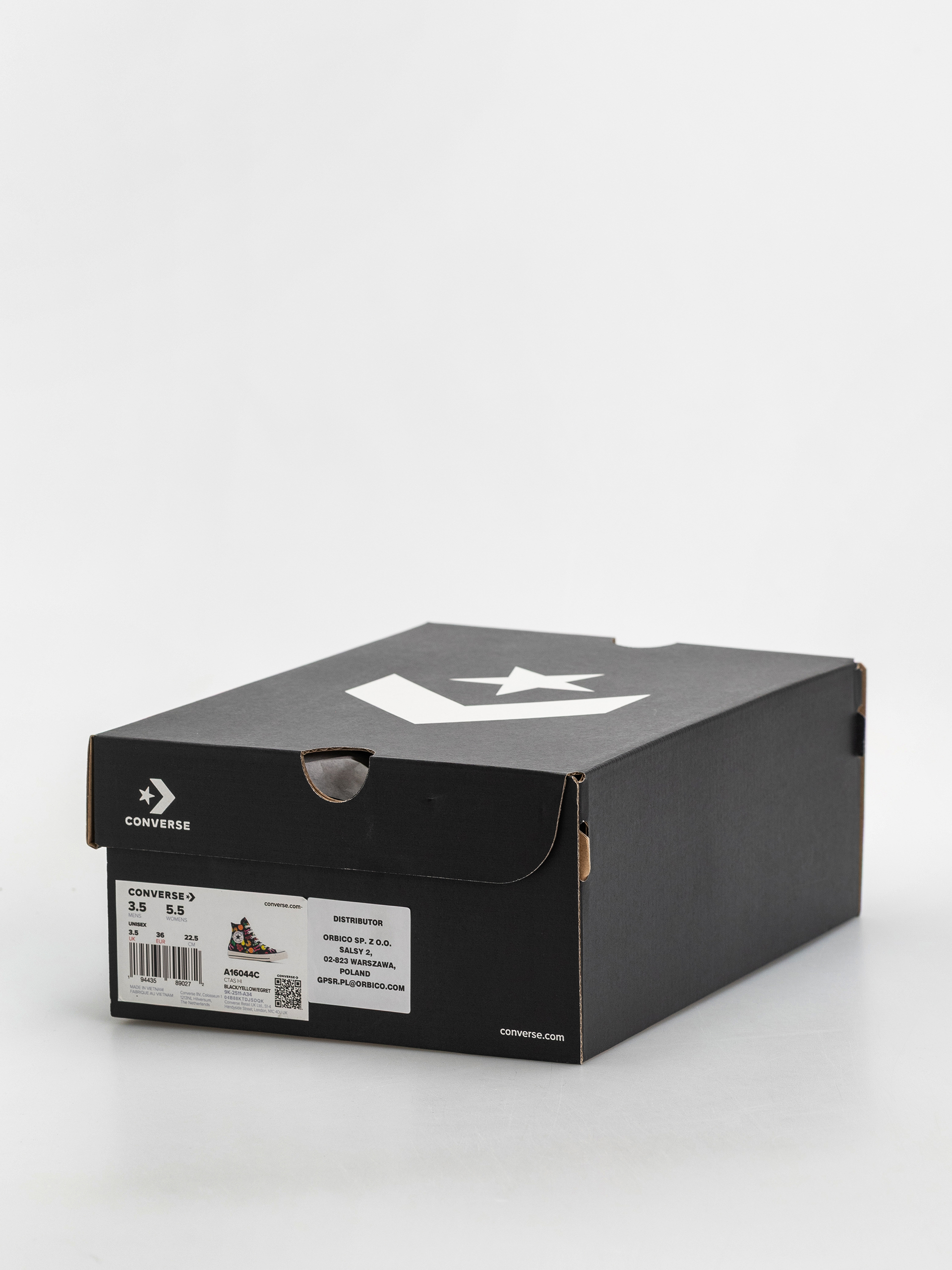 Tenisky Converse Chuck Taylor All Star Hi (black/yellow/egret)