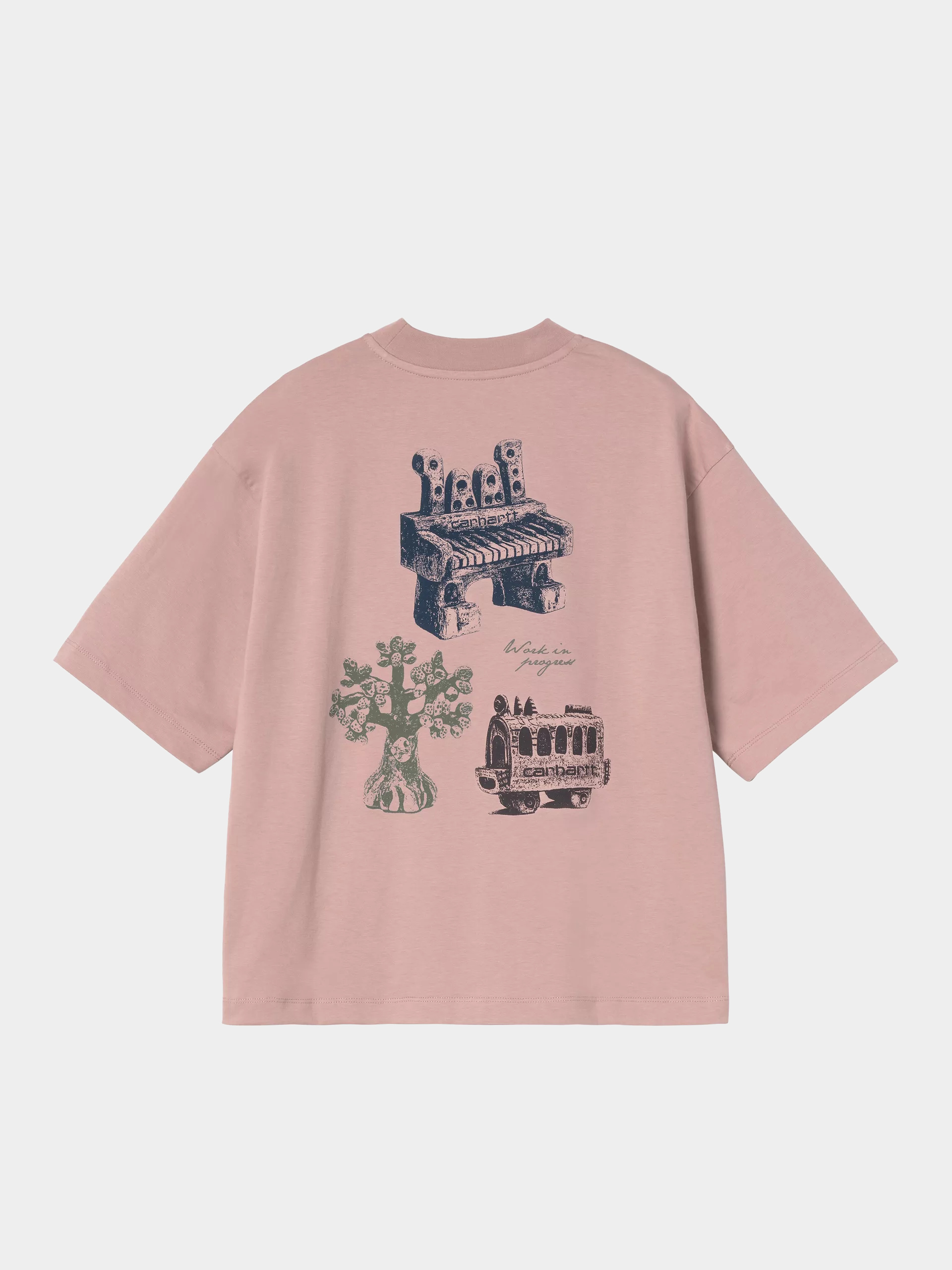 Tričko Carhartt WIP Forma Wmn (gentle pink)