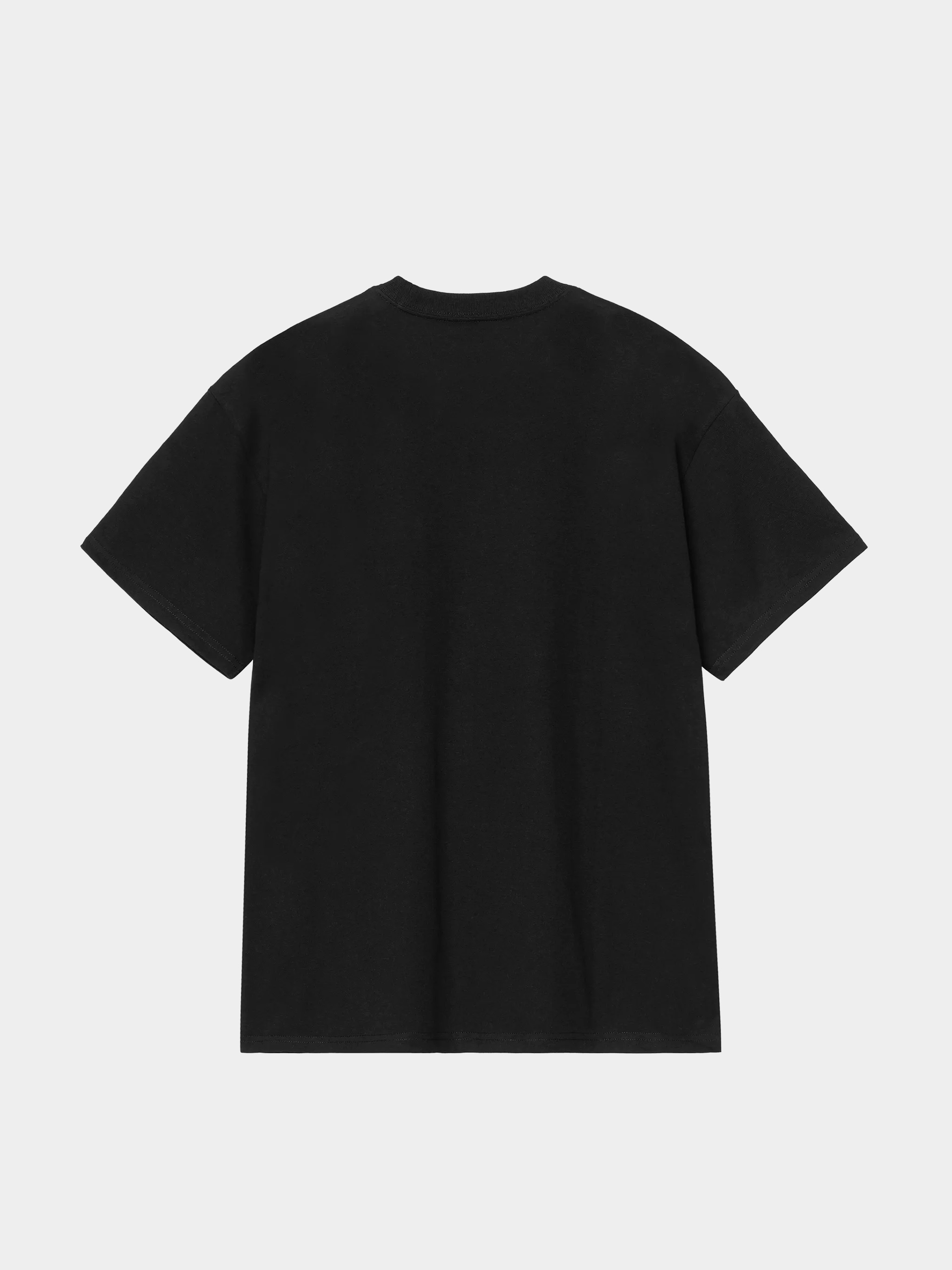 Tričko Carhartt WIP Longhand Pocket (black/white)