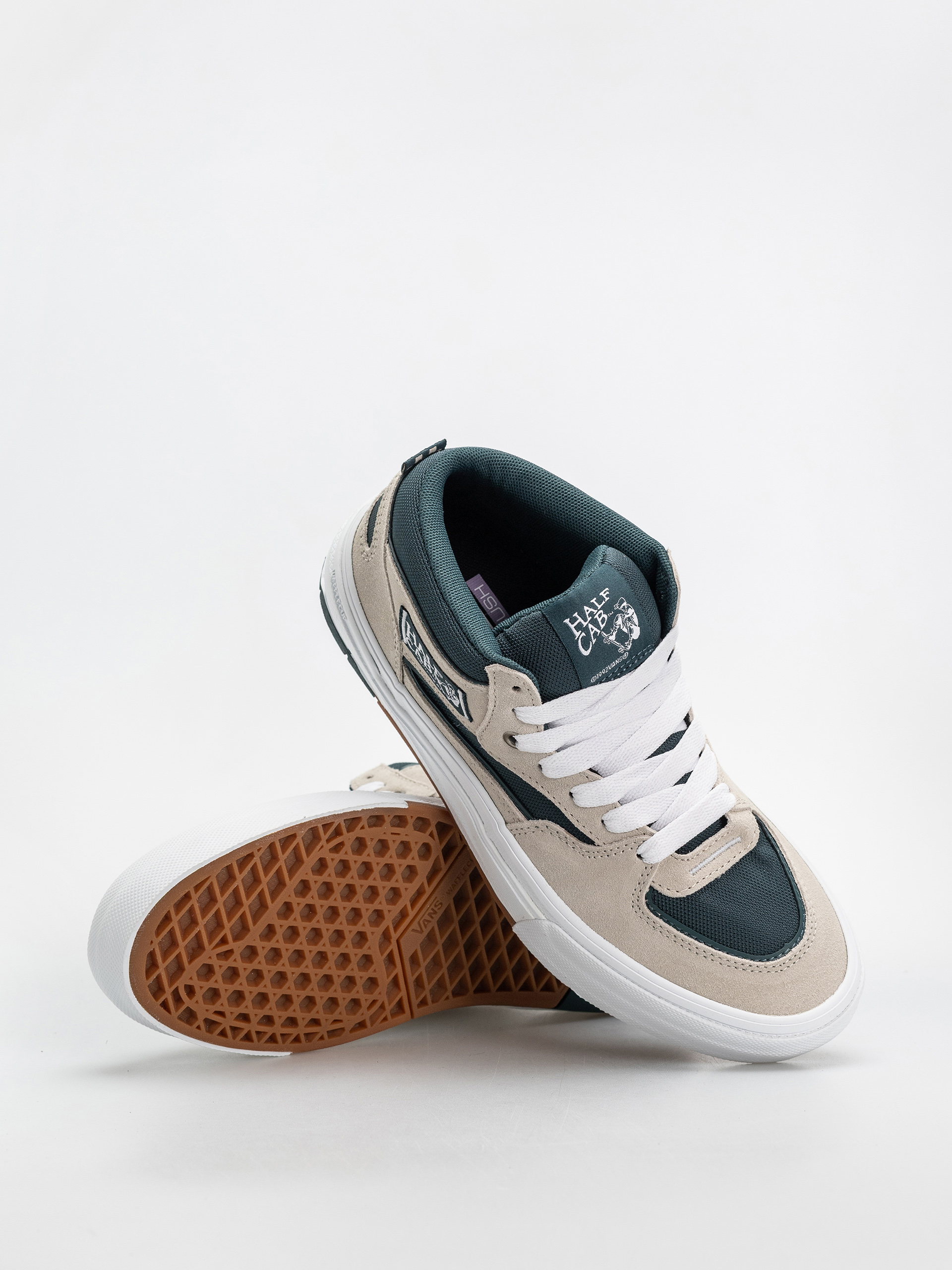 Topánky Vans Skate Half Cab Wafflecup (oatmeal/deep te)