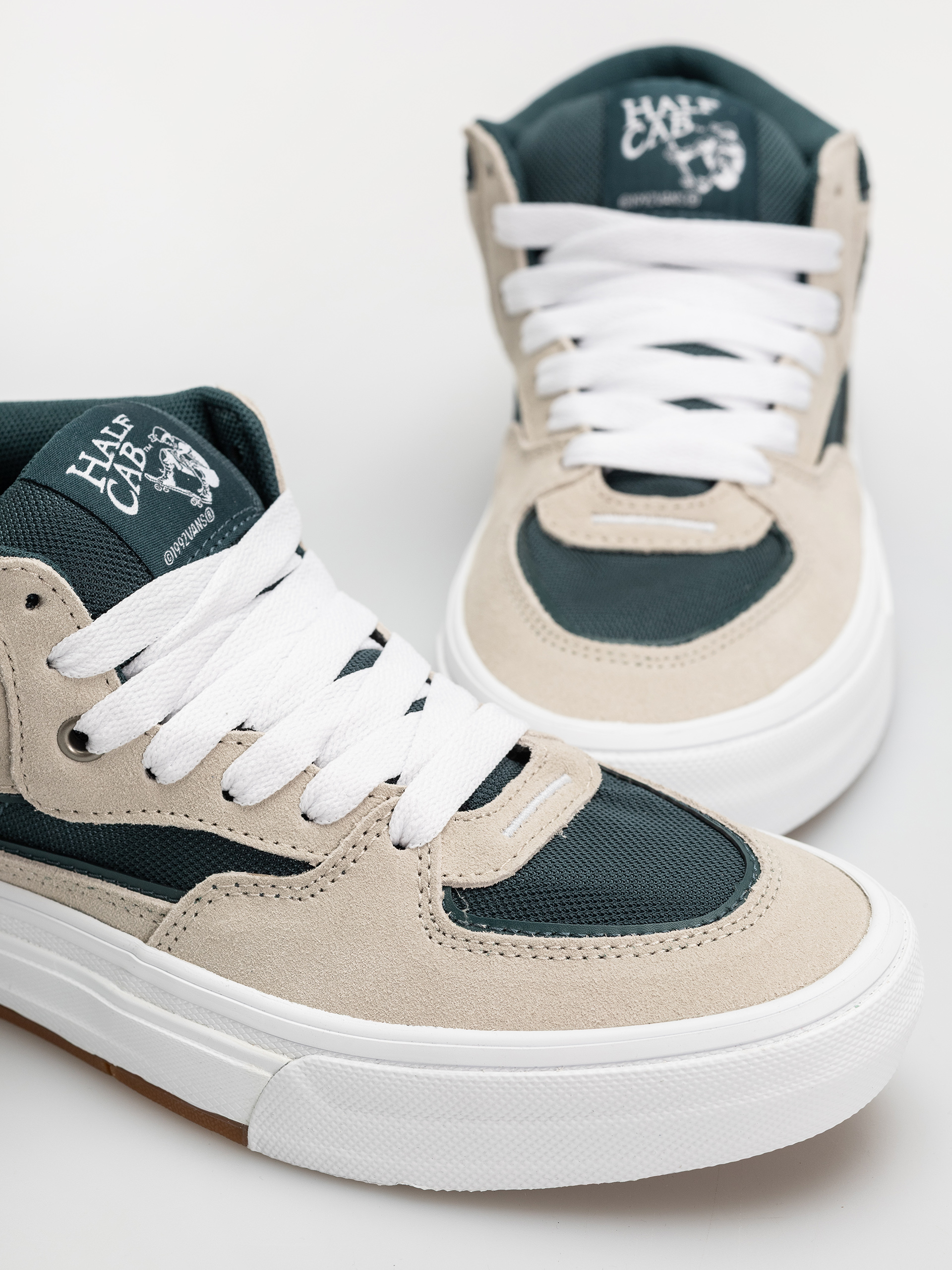 Topánky Vans Skate Half Cab Wafflecup (oatmeal/deep te)