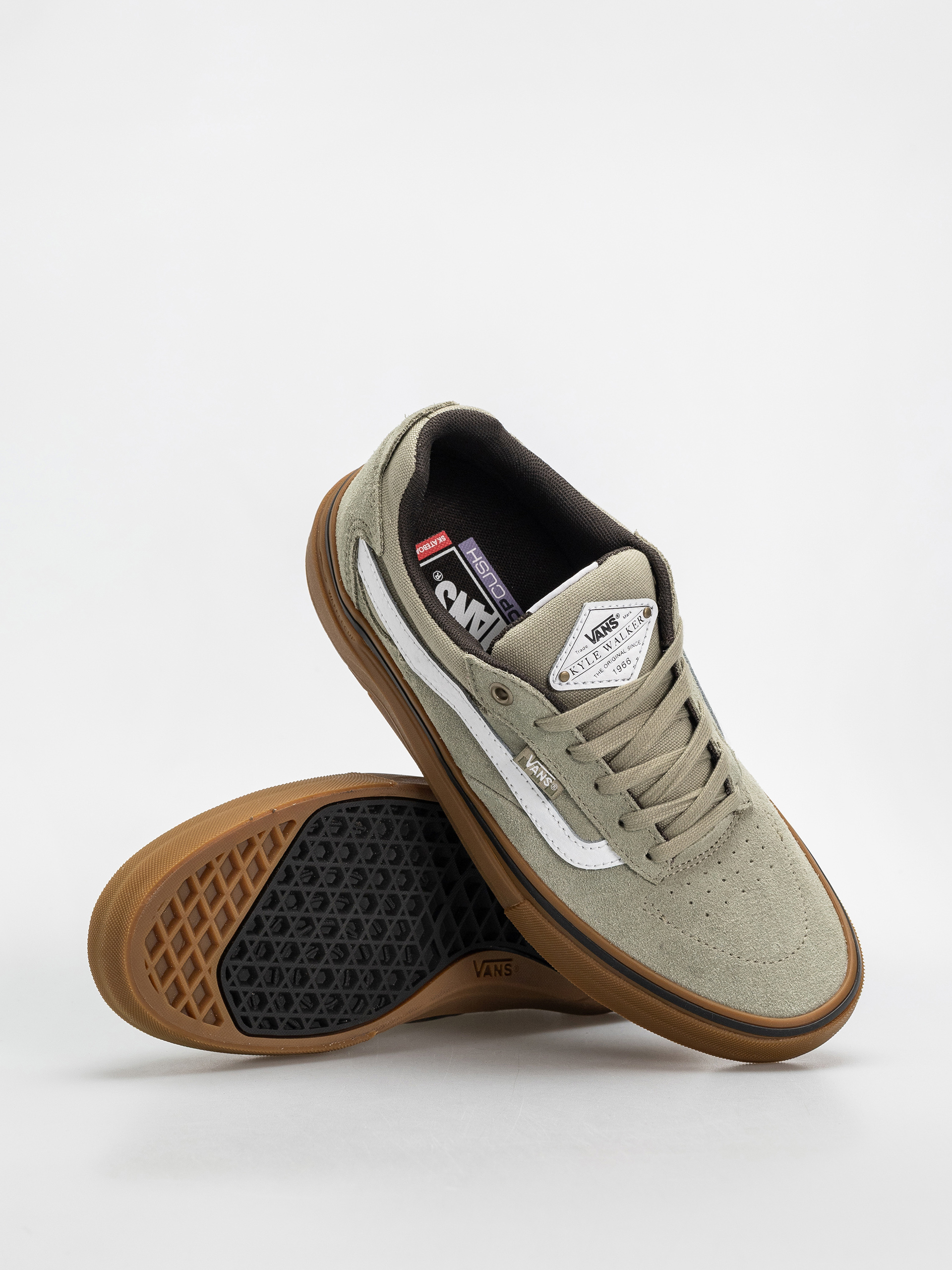 Topánky Vans Skate Kyle Walker (light green/gum)