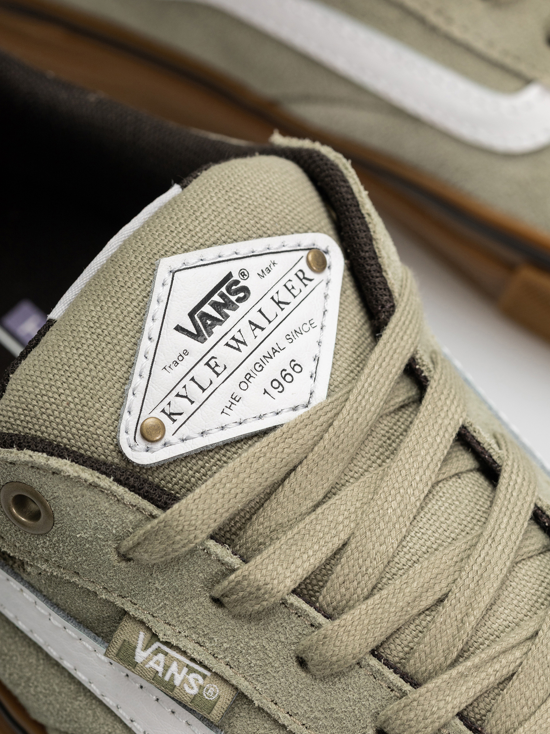 Topánky Vans Skate Kyle Walker (light green/gum)