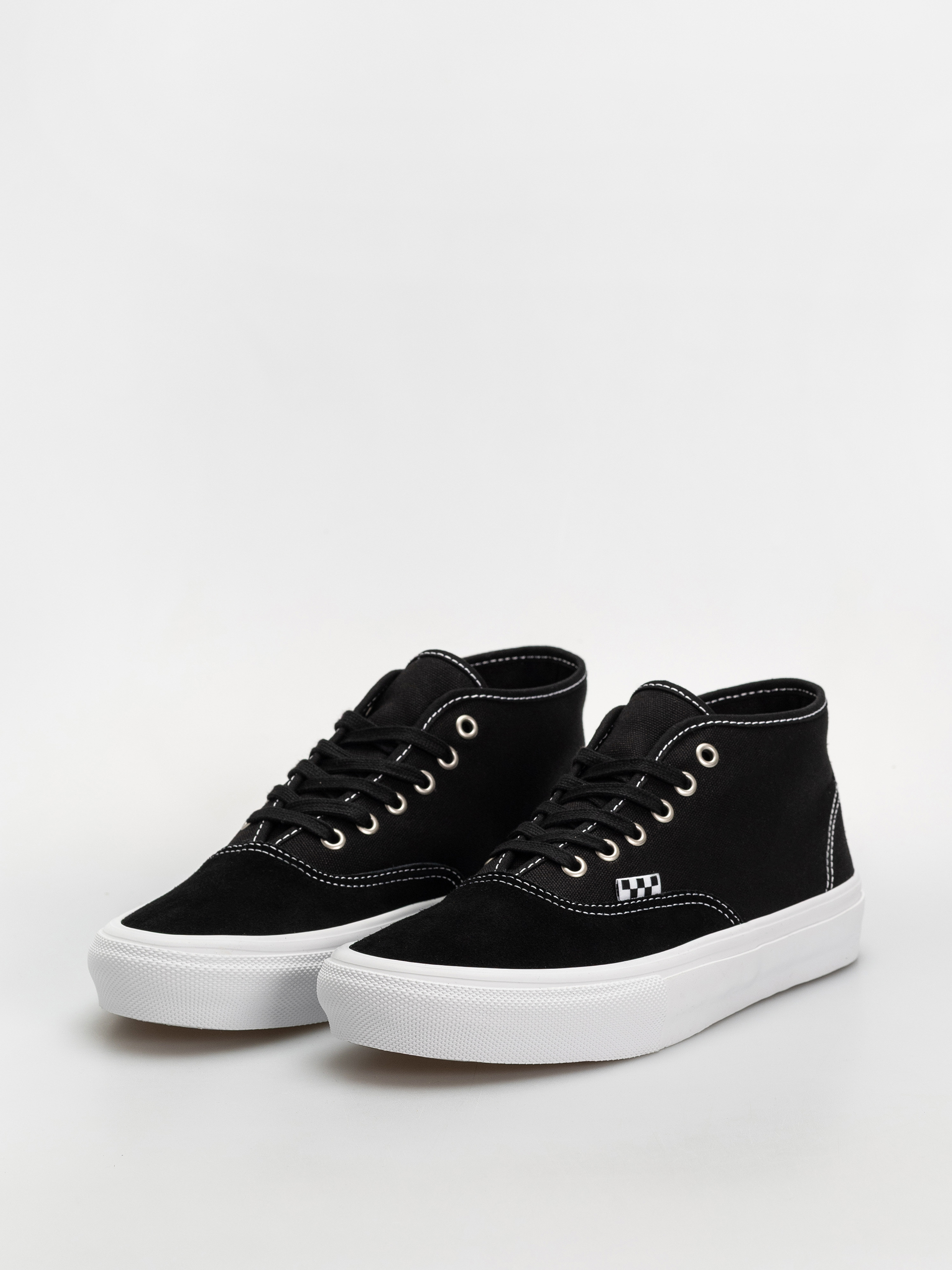 Topánky Vans Skate Authentic Mid (black/white)