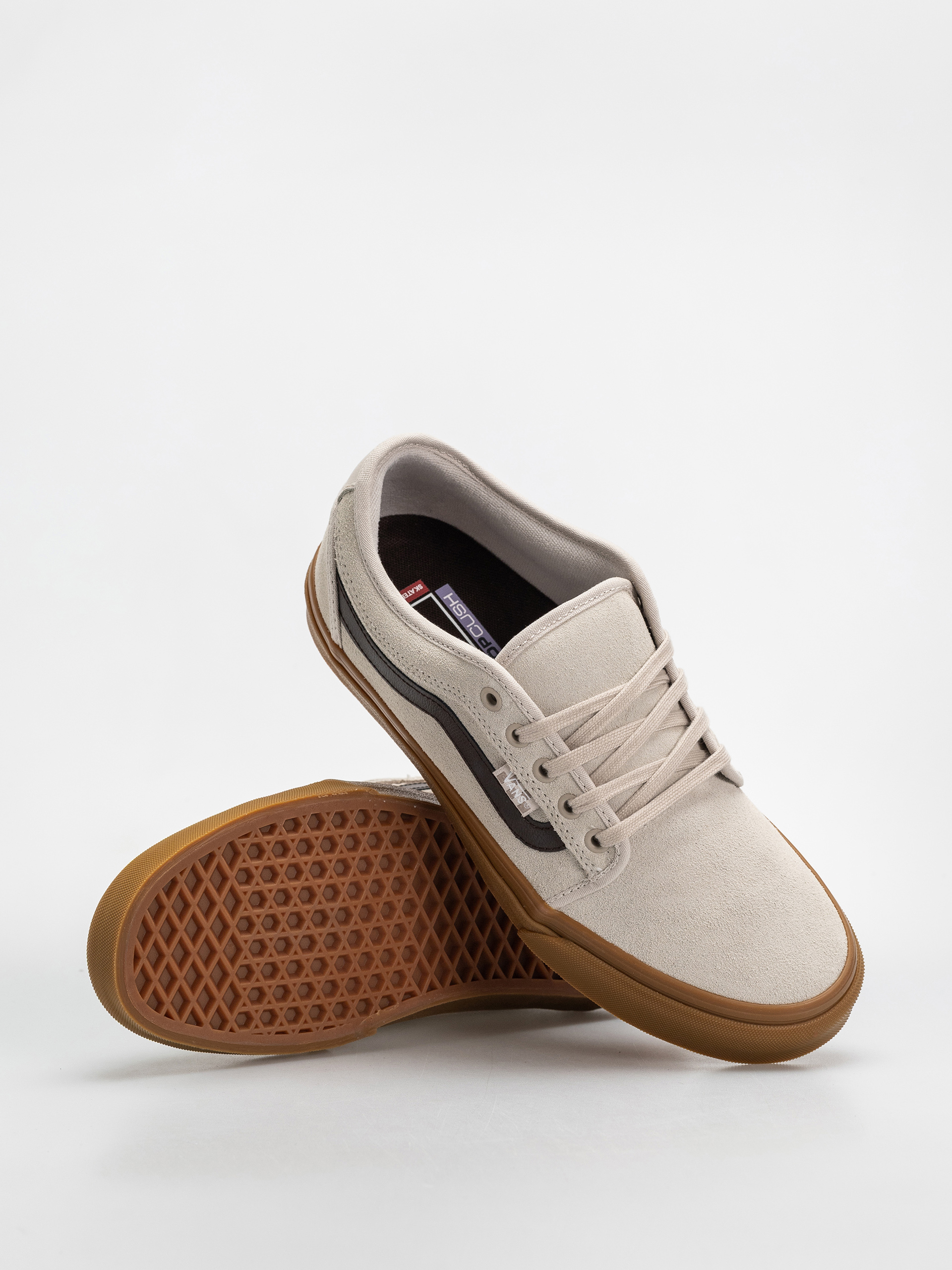 Topánky Vans Skate Chukka (taupe mist)